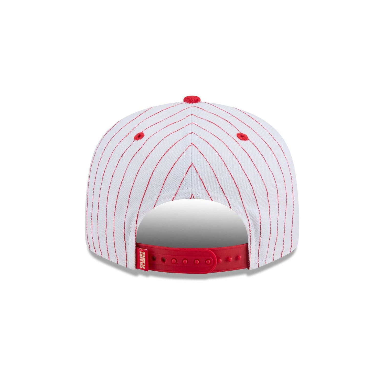 Calgary Flames Deceptor Pinstripe 9FIFTY Snapback Hat