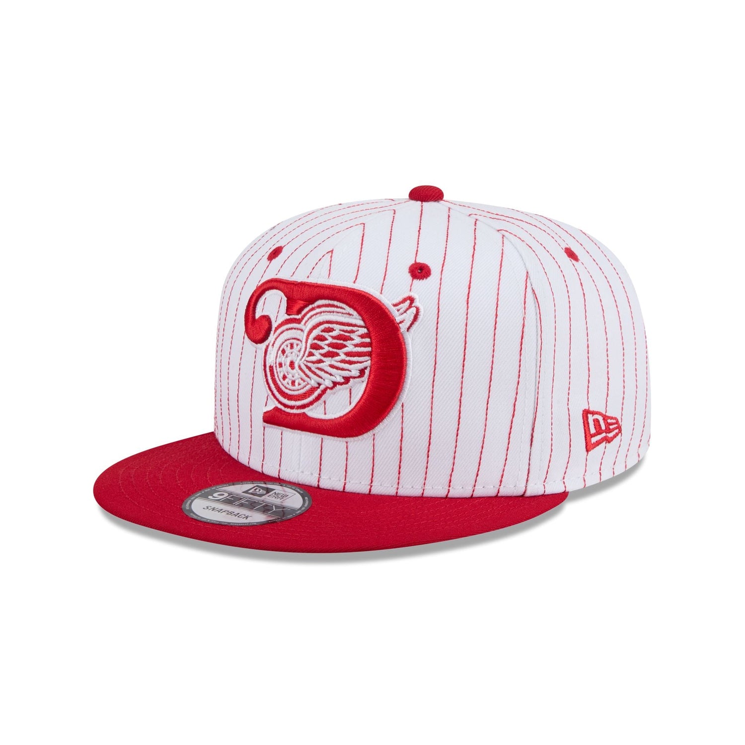 Detroit Red Wings Deceptor Pinstripe 9FIFTY Snapback Hat