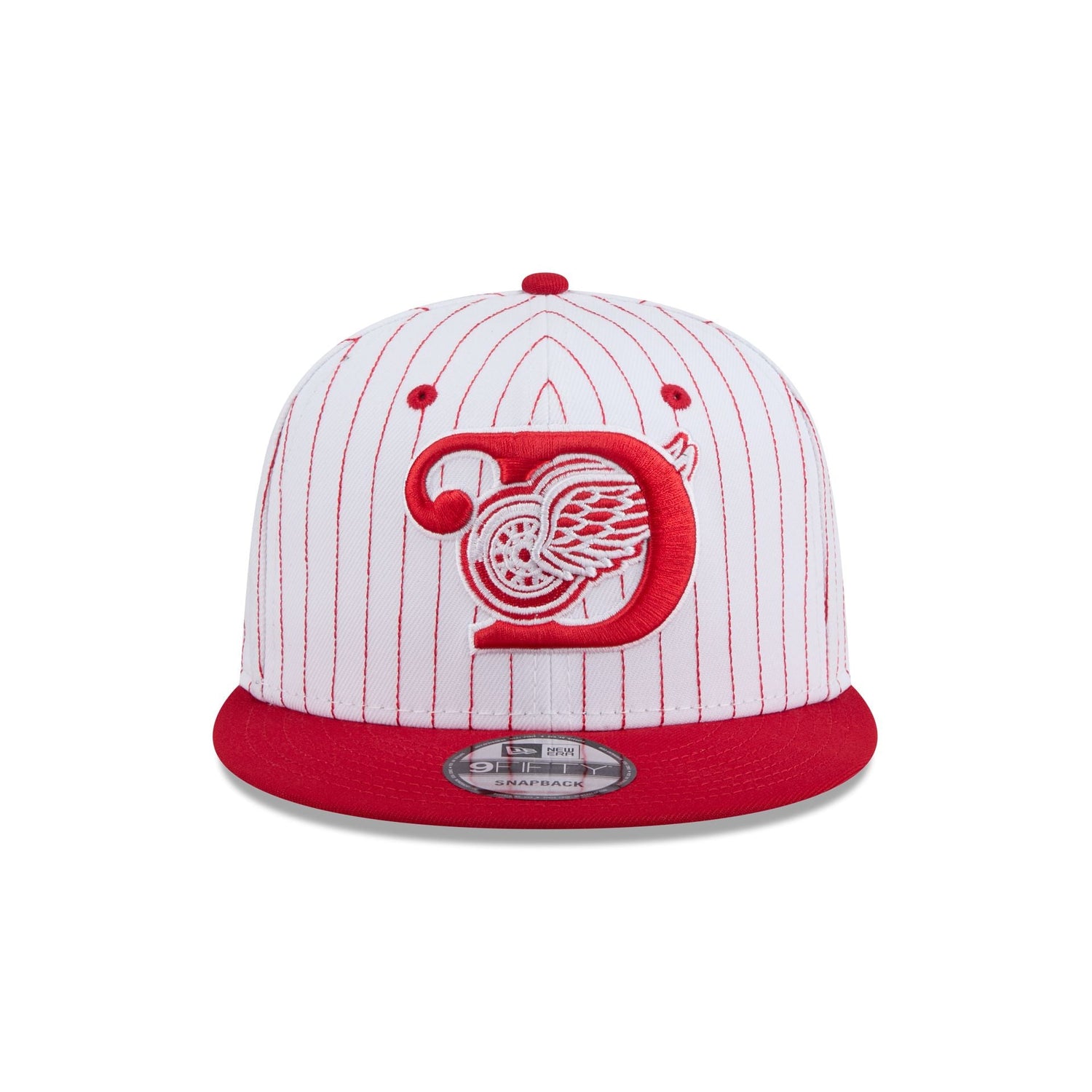 Detroit Red Wings Deceptor Pinstripe 9FIFTY Snapback Hat
