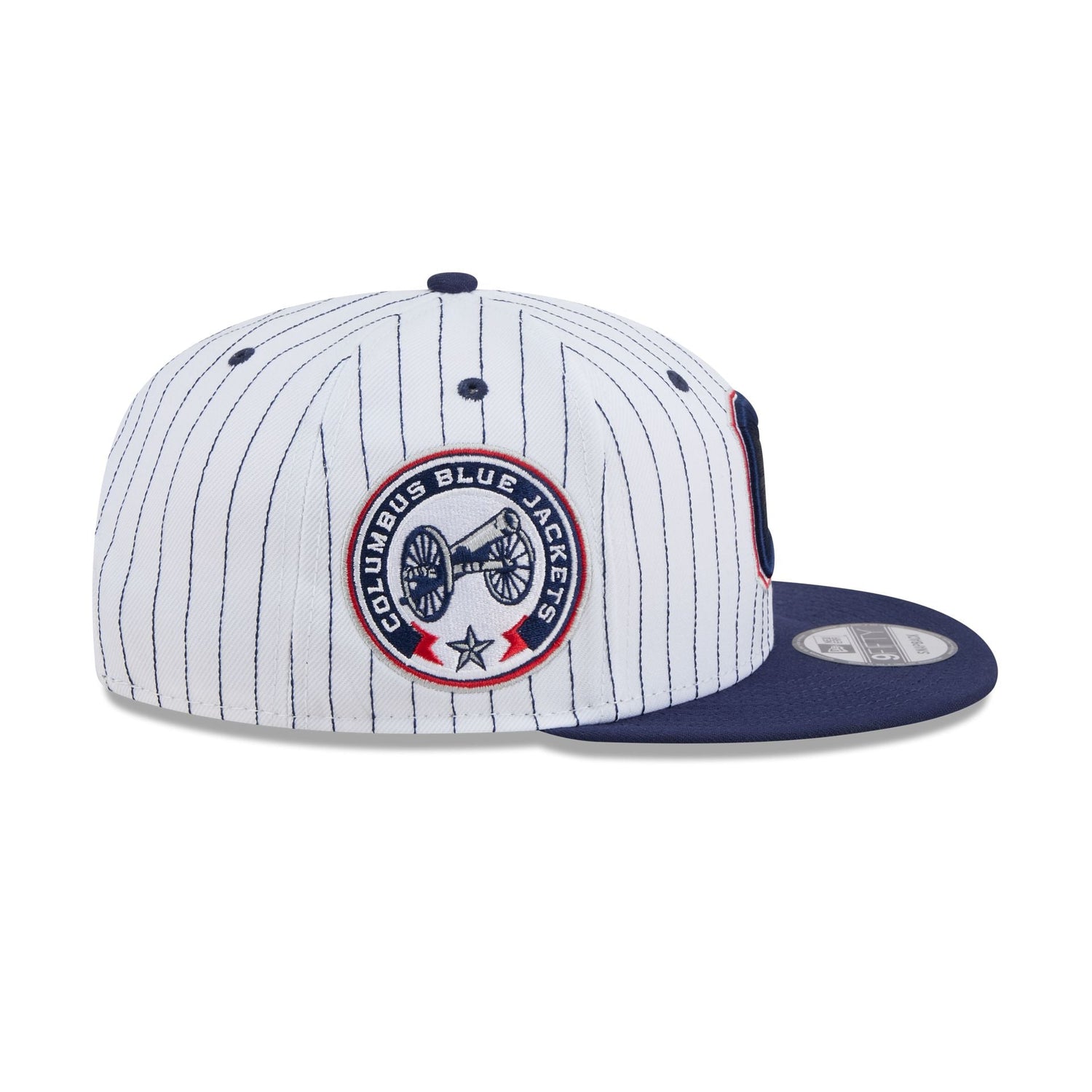Columbus Blue Jackets Deceptor Pinstripe 9FIFTY Snapback Hat