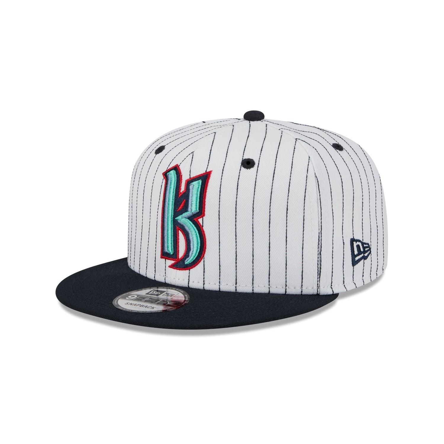 Seattle Kraken Deceptor Pinstripe 9FIFTY Snapback Hat