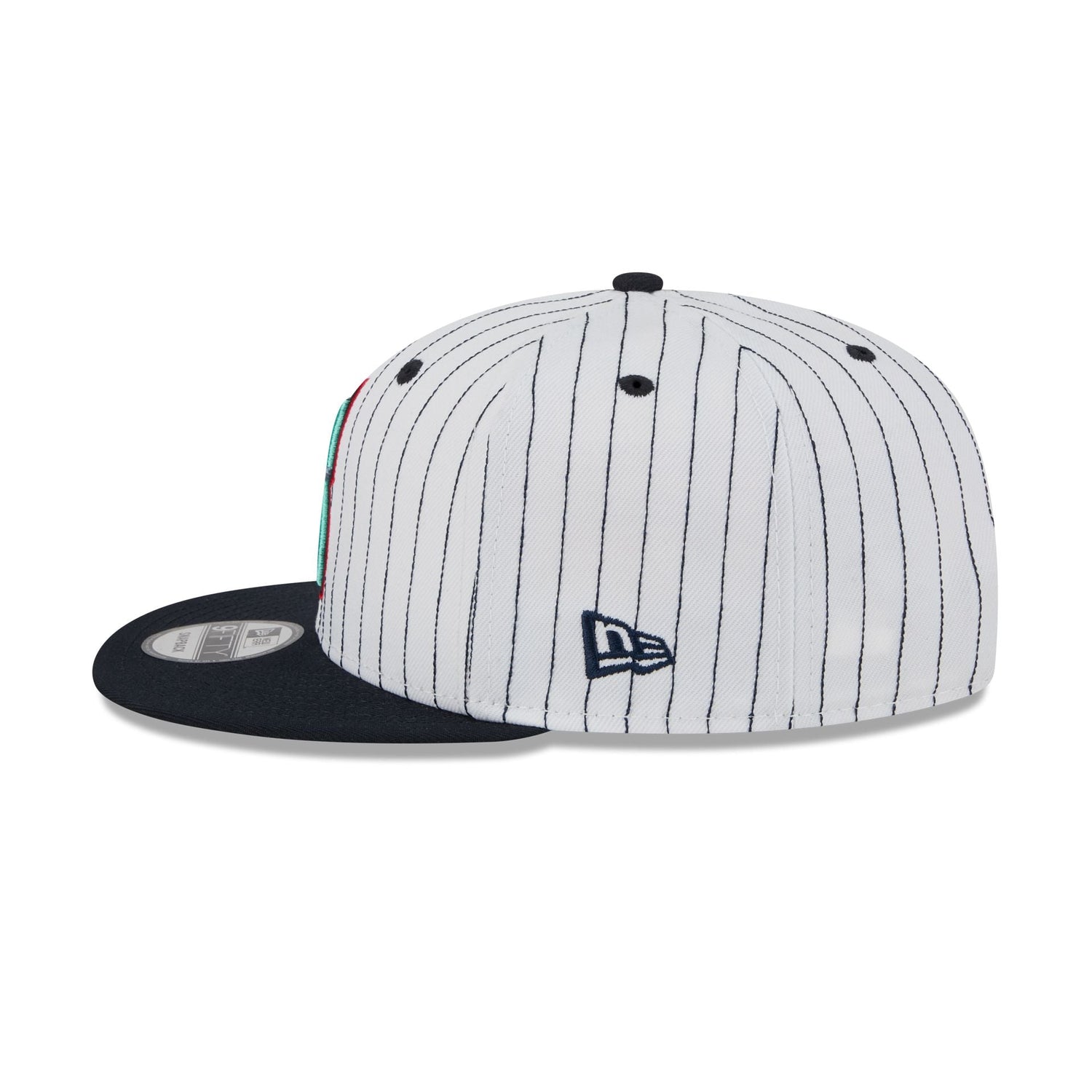 Seattle Kraken Deceptor Pinstripe 9FIFTY Snapback Hat
