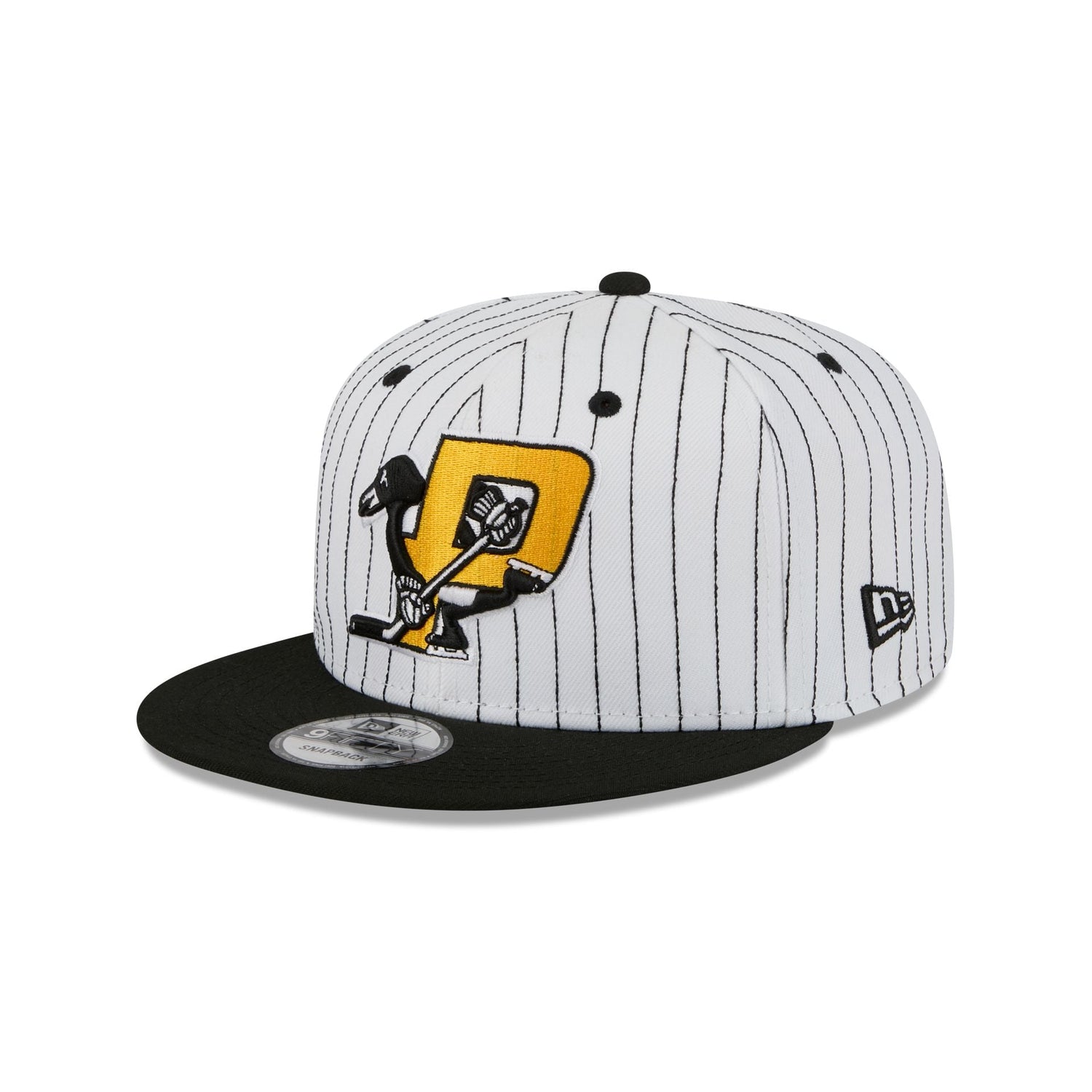 Pittsburgh Penguins Deceptor Pinstripe 9FIFTY Snapback Hat