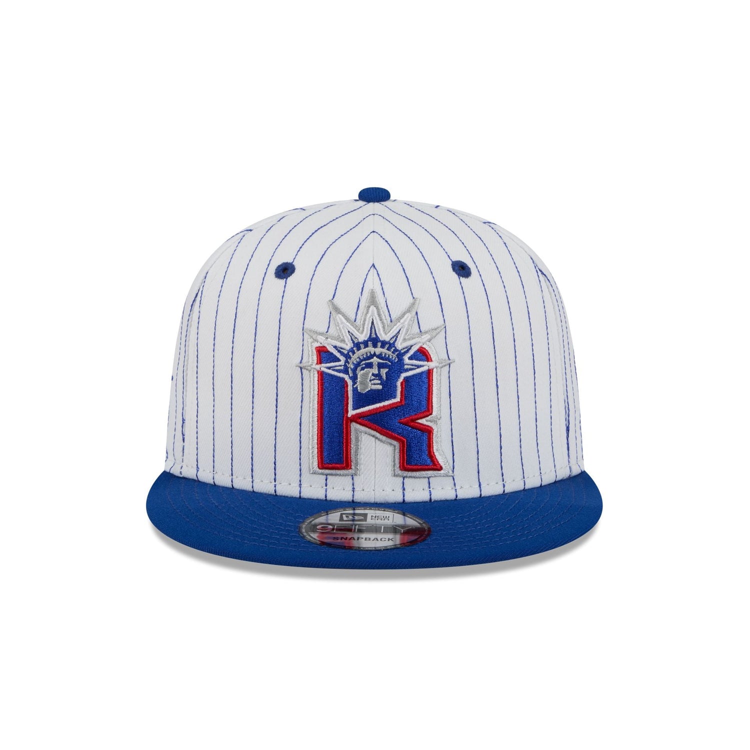 New York Rangers Deceptor Pinstripe 9FIFTY Snapback Hat