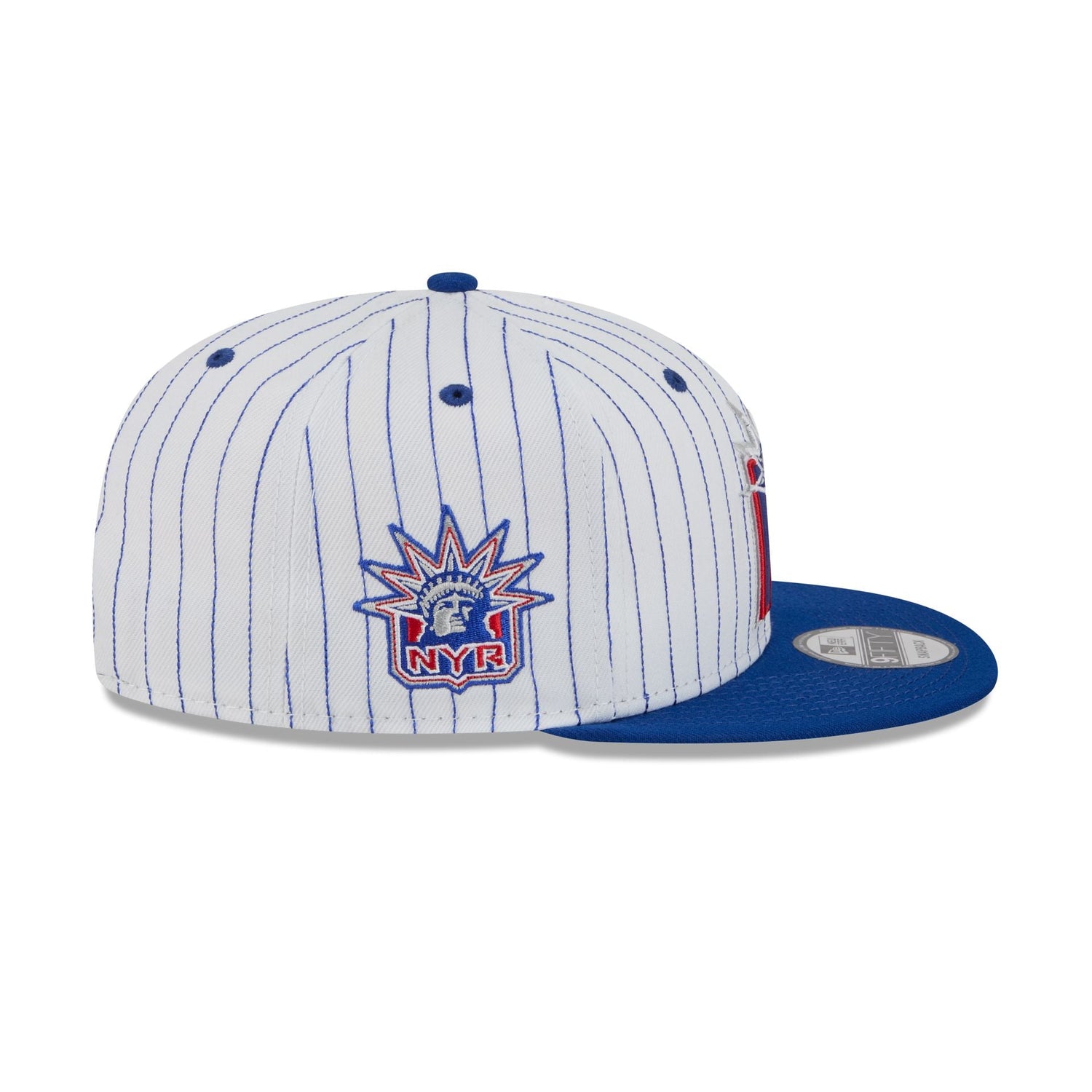 New York Rangers Deceptor Pinstripe 9FIFTY Snapback Hat