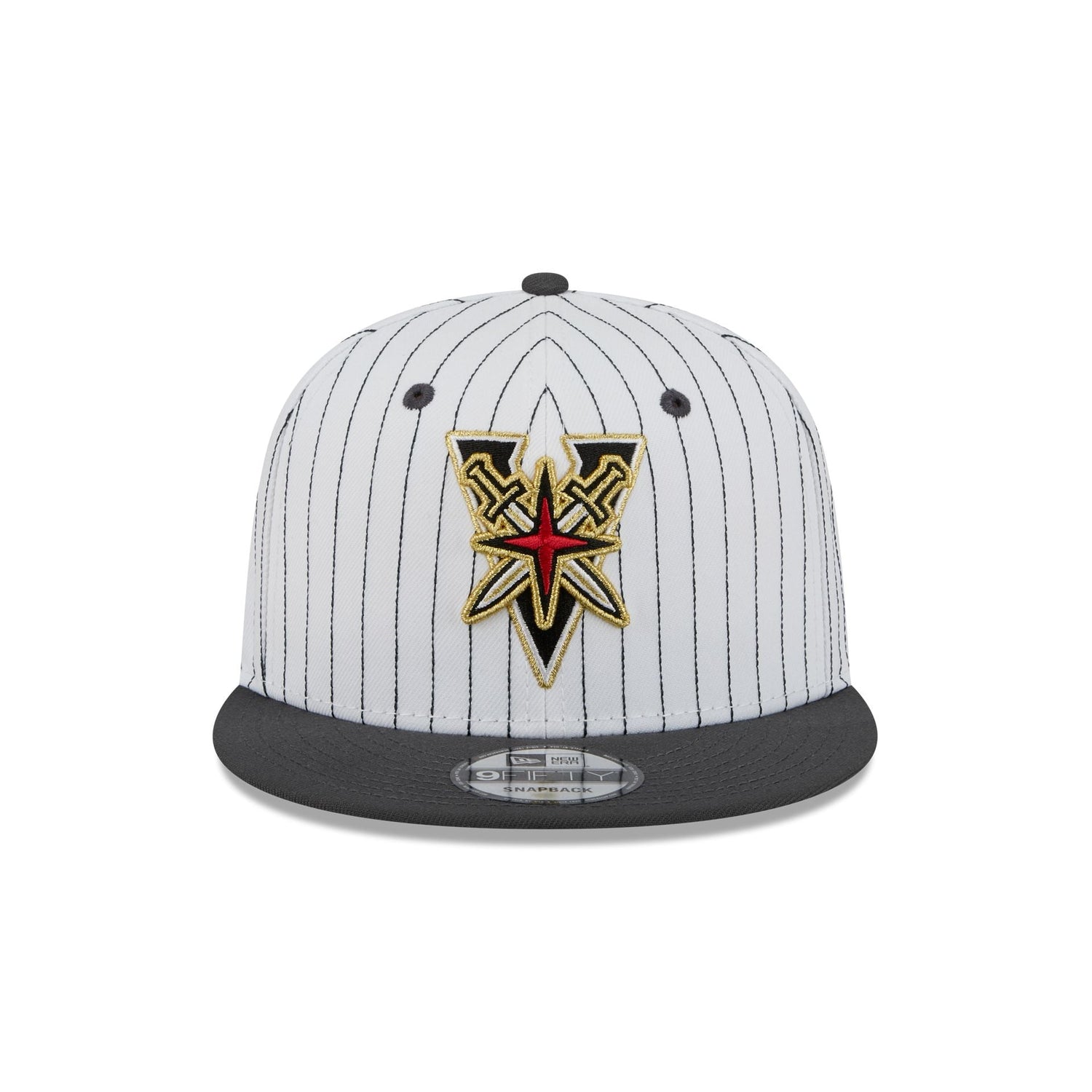 Vegas Golden Knights Deceptor Pinstripe 9FIFTY Snapback Hat