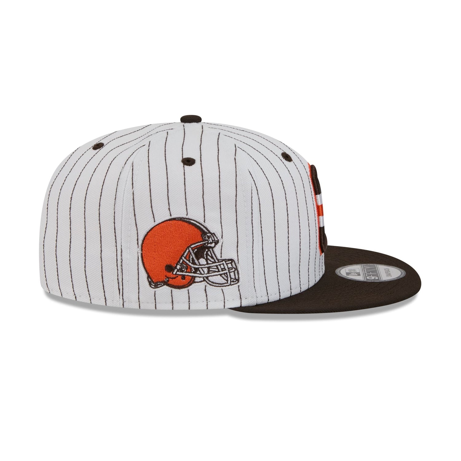 Cleveland Browns Deceptor Pinstripe 9FIFTY Snapback Hat