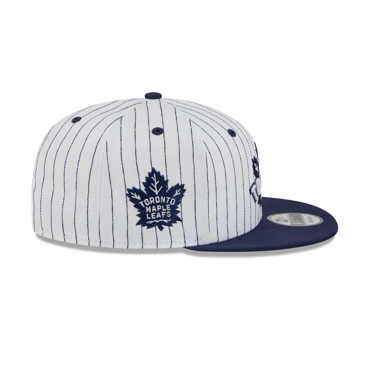 Toronto Maple Leafs Deceptor Pinstripe 9FIFTY Snapback Hat