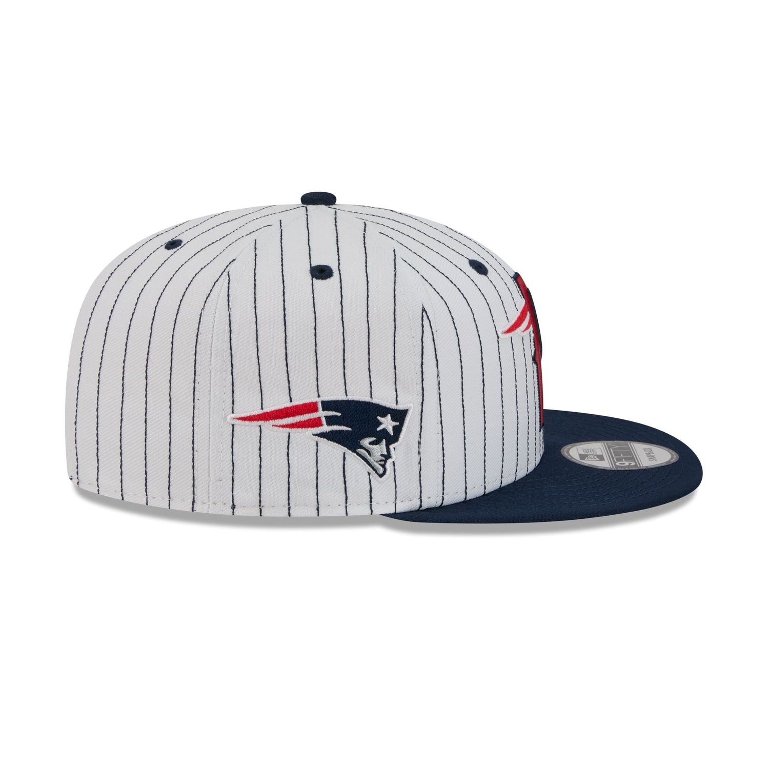 New England Patriots Deceptor Pinstripe 9FIFTY Snapback Hat