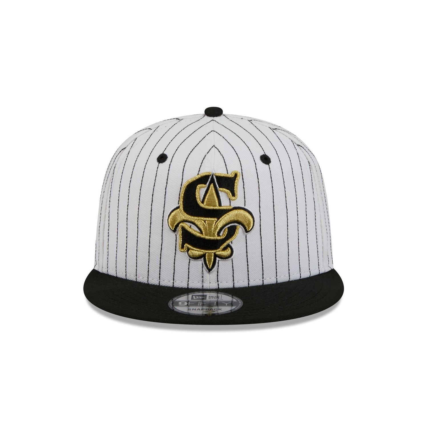 New Orleans Saints Deceptor Pinstripe 9FIFTY Snapback Hat