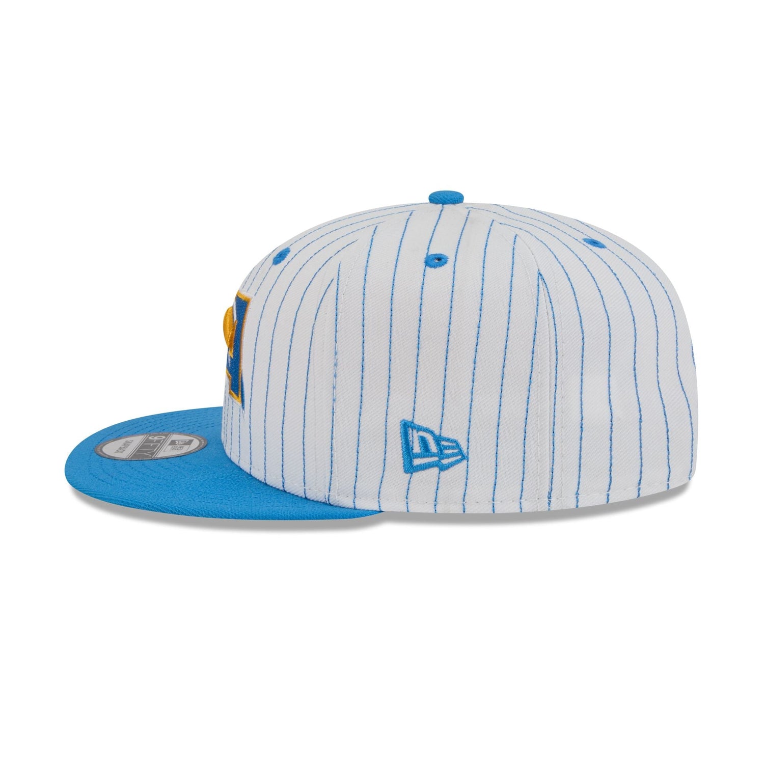Los Angeles Chargers Deceptor Pinstripe 9FIFTY Snapback Hat
