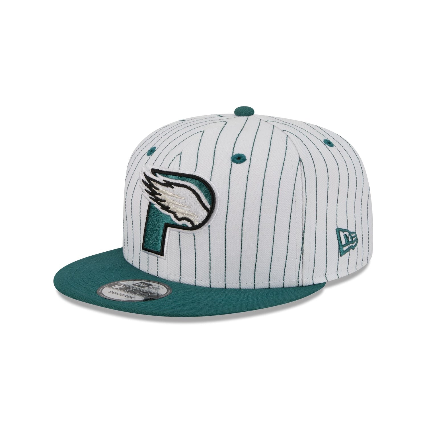 Philadelphia Eagles Deceptor Pinstripe 9FIFTY Snapback Hat
