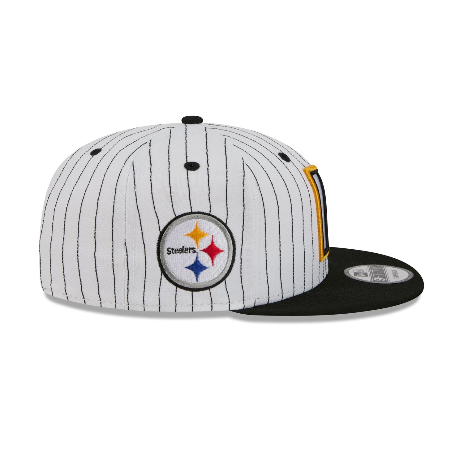 Pittsburgh Steelers Deceptor Pinstripe 9FIFTY Snapback Hat