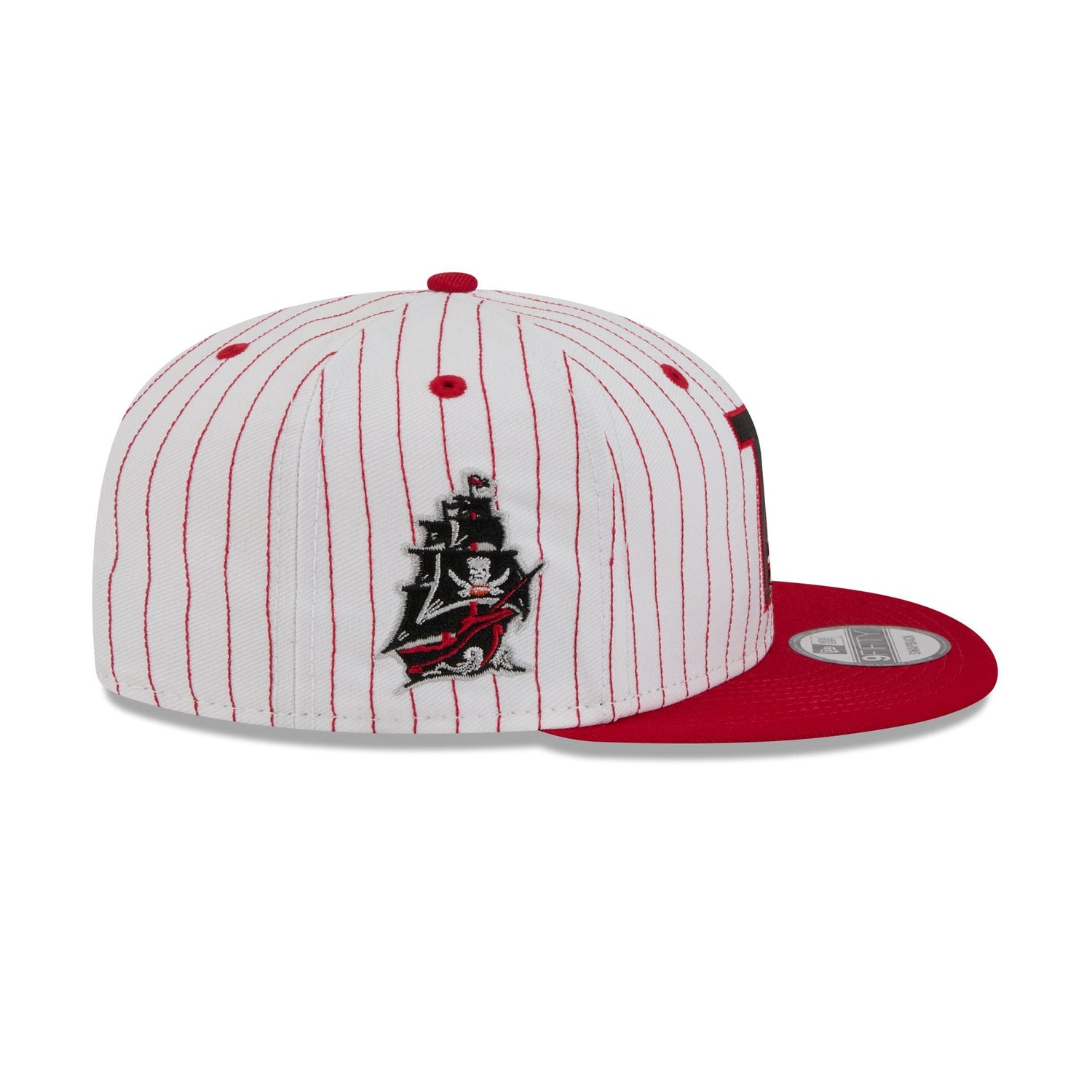 Tampa Bay Buccaneers Deceptor Pinstripe 9FIFTY Snapback Hat