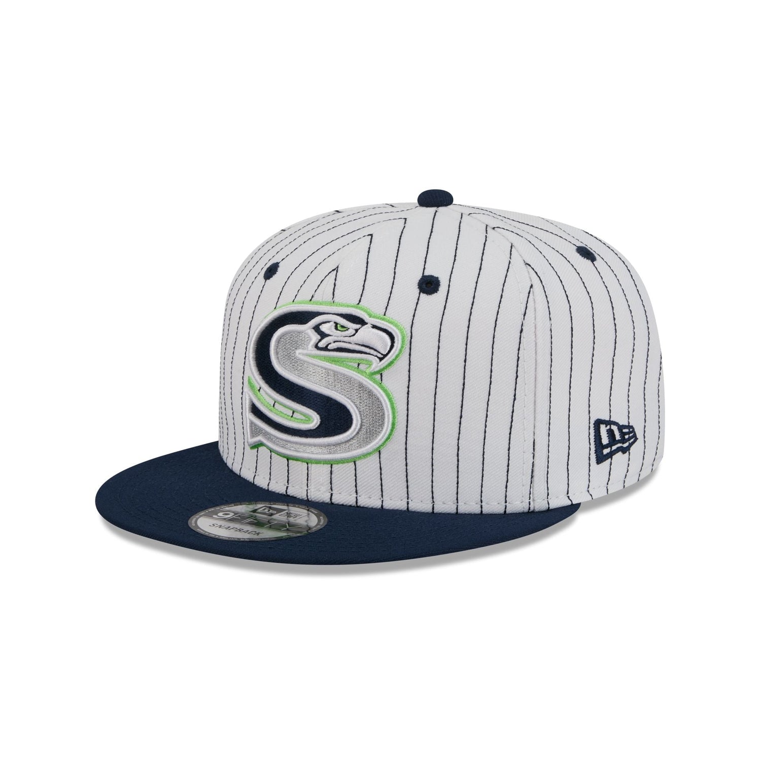Seattle Seahawks Deceptor Pinstripe 9FIFTY Snapback Hat