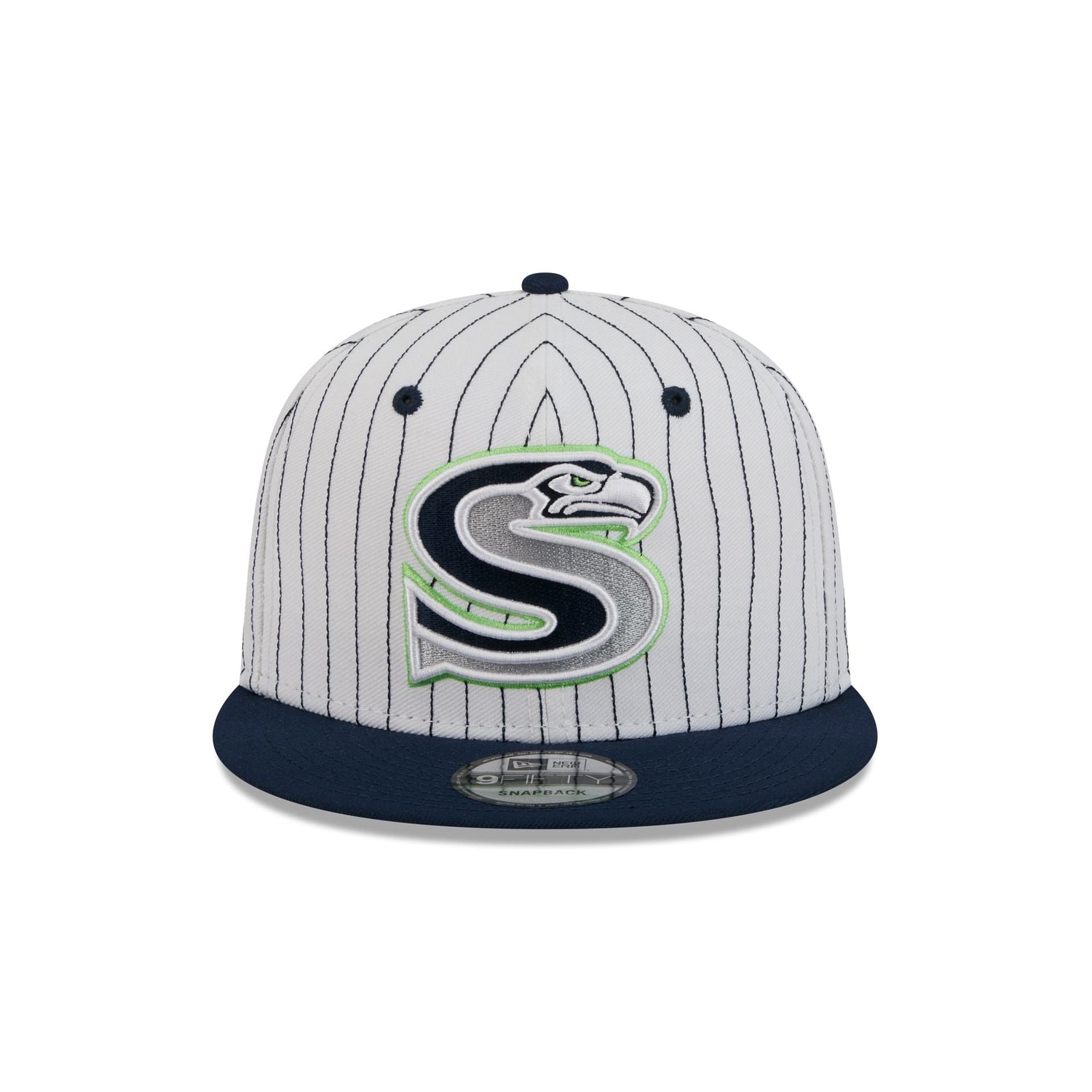 Seattle Seahawks Deceptor Pinstripe 9FIFTY Snapback Hat
