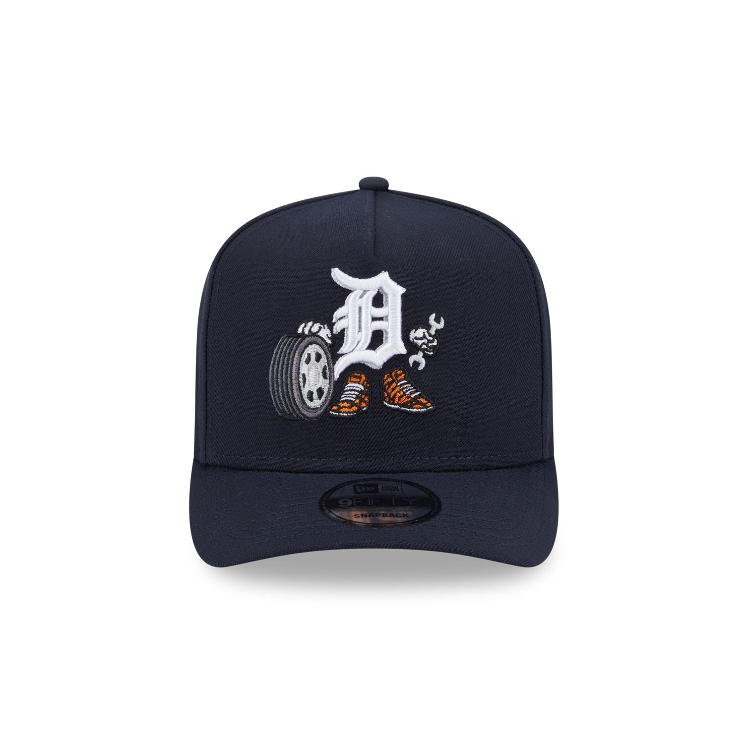 Detroit Tigers Cartoon 9FIFTY A-Frame Snapback Hat