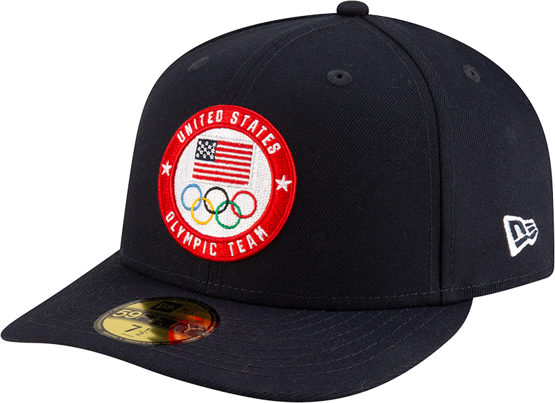 Team USA Olympics New Era Navy 59FIFTY Fitted Hat