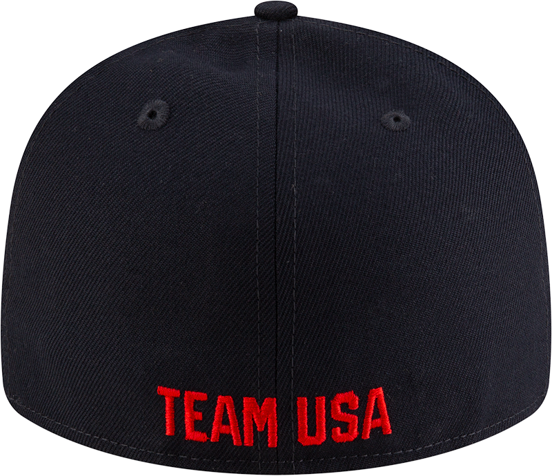 Team USA Olympics New Era Navy 59FIFTY Fitted Hat