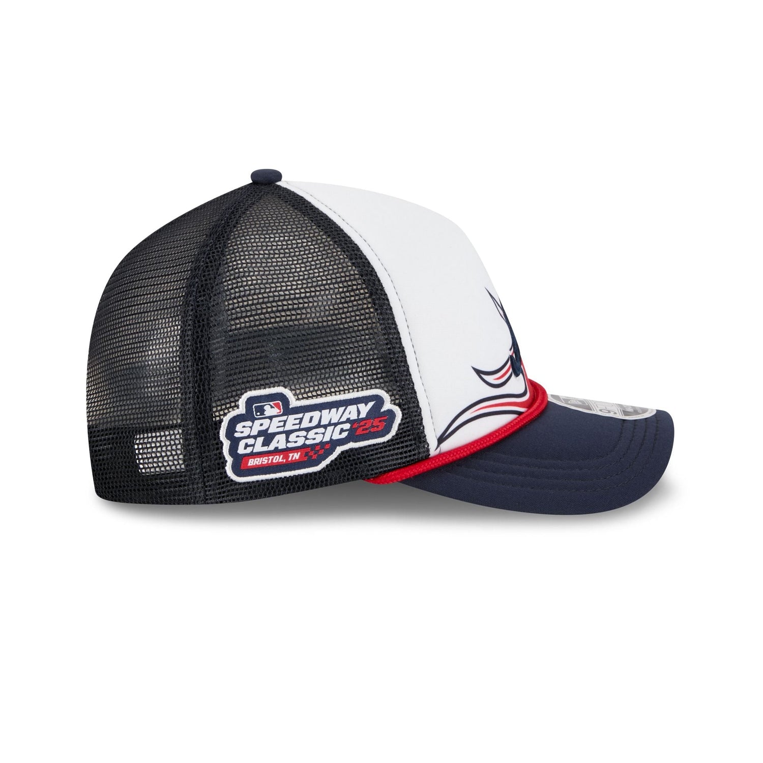 Atlanta Braves Speedway Classic Fan Pack 9FORTY M-Crown A-Frame Trucker