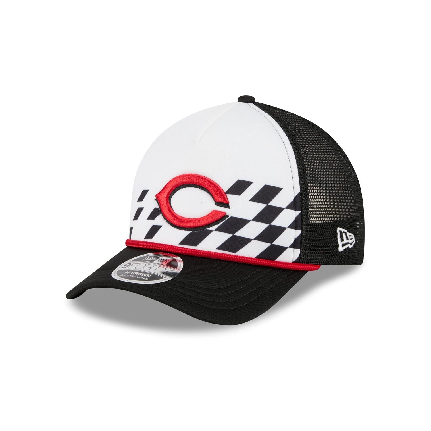 Cincinnati Reds Speedway Classic Fan Pack 9FORTY M-Crown A-Frame Trucker