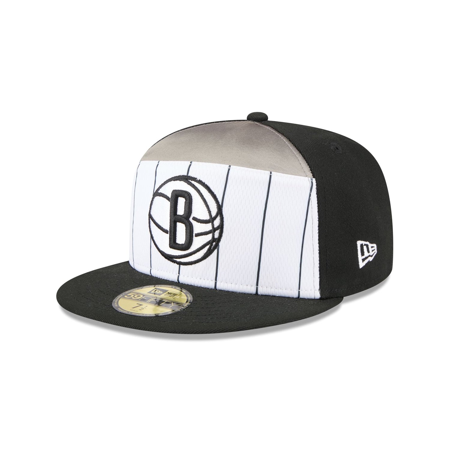 Brooklyn Nets 2025 Tip-Off Split Panel 59FIFTY Fitted Hat