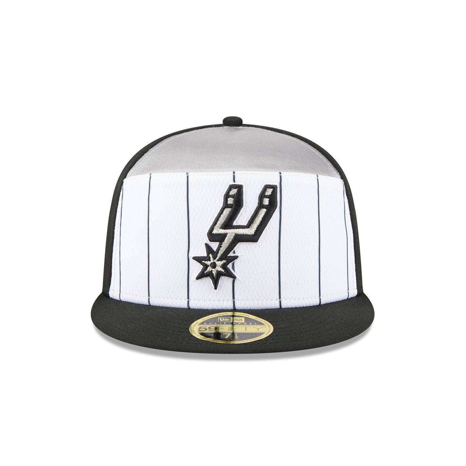 San Antonio Spurs 2025 Tip-Off Split Panel 59FIFTY Fitted Hat