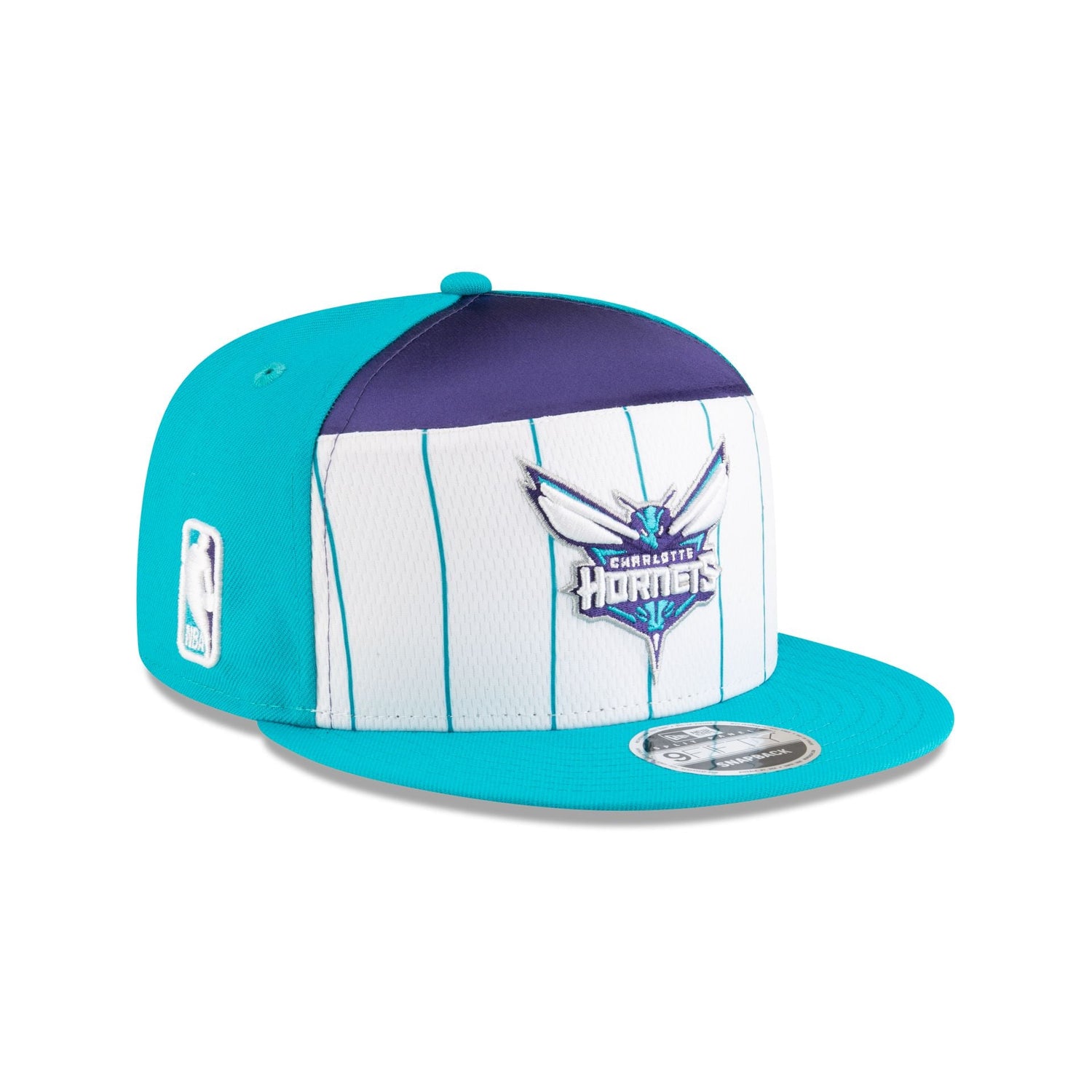 Charlotte Hornets 2025 Tip-Off Split Panel 9FIFTY Snapback Hat
