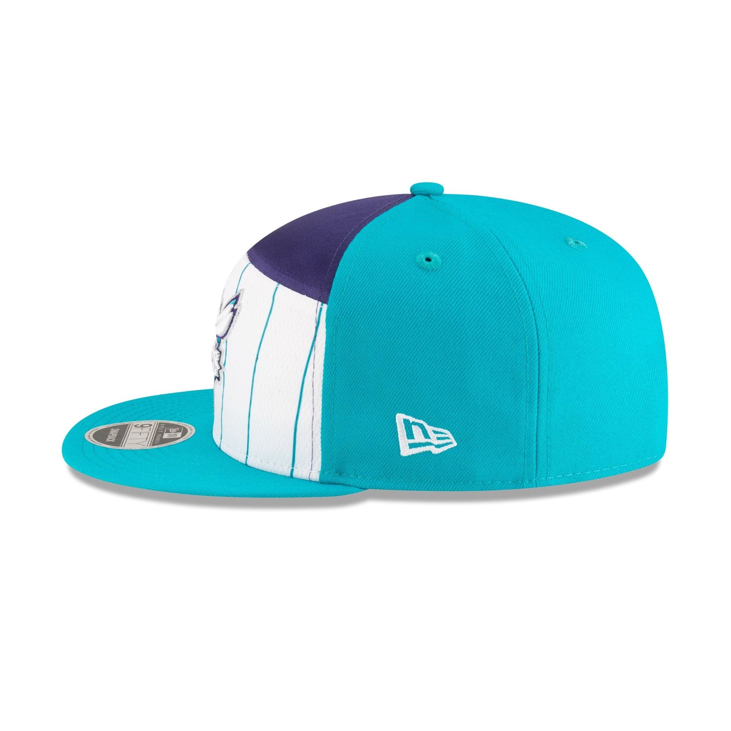 Charlotte Hornets 2025 Tip-Off Split Panel 9FIFTY Snapback Hat