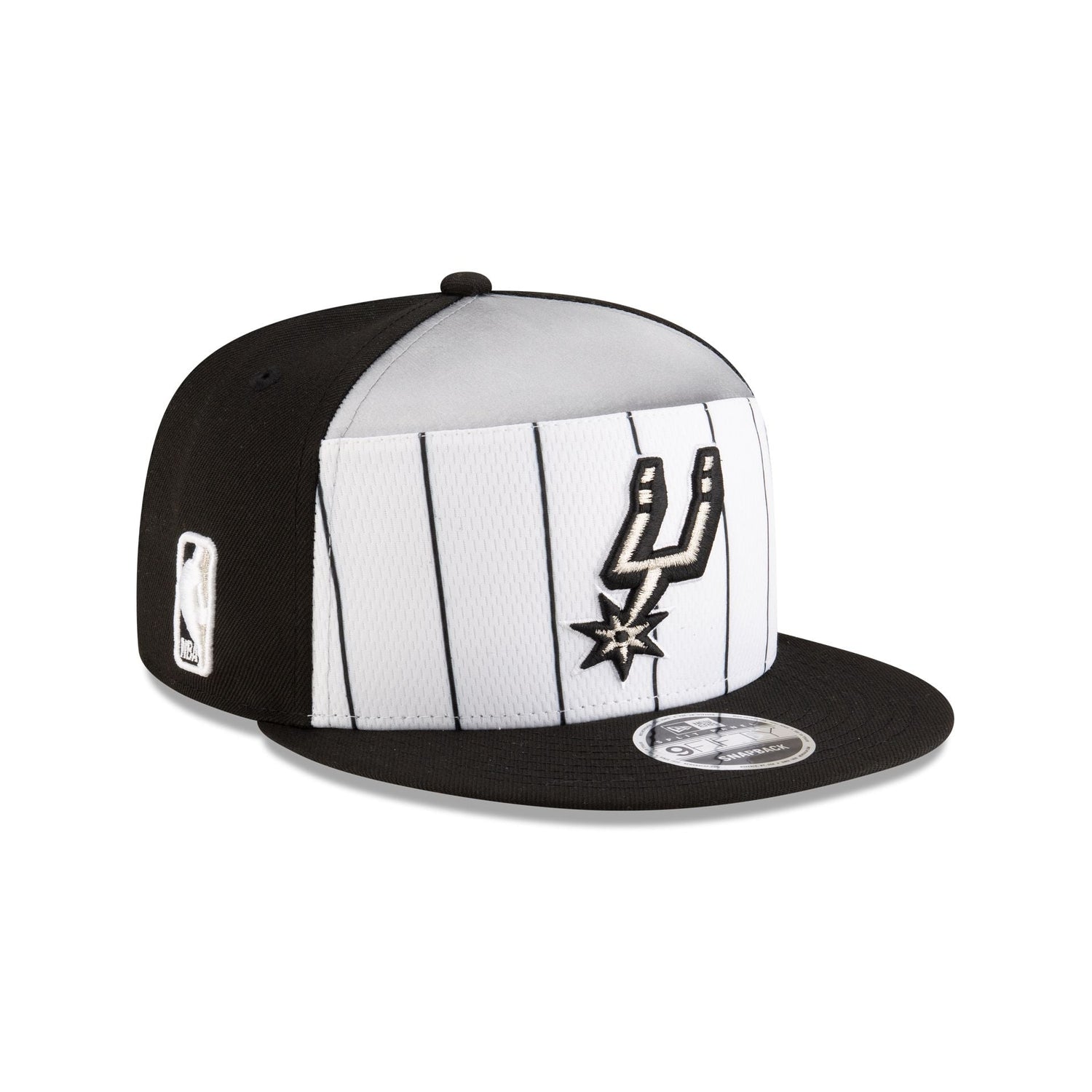 San Antonio Spurs 2025 Tip-Off Split Panel 9FIFTY Snapback Hat