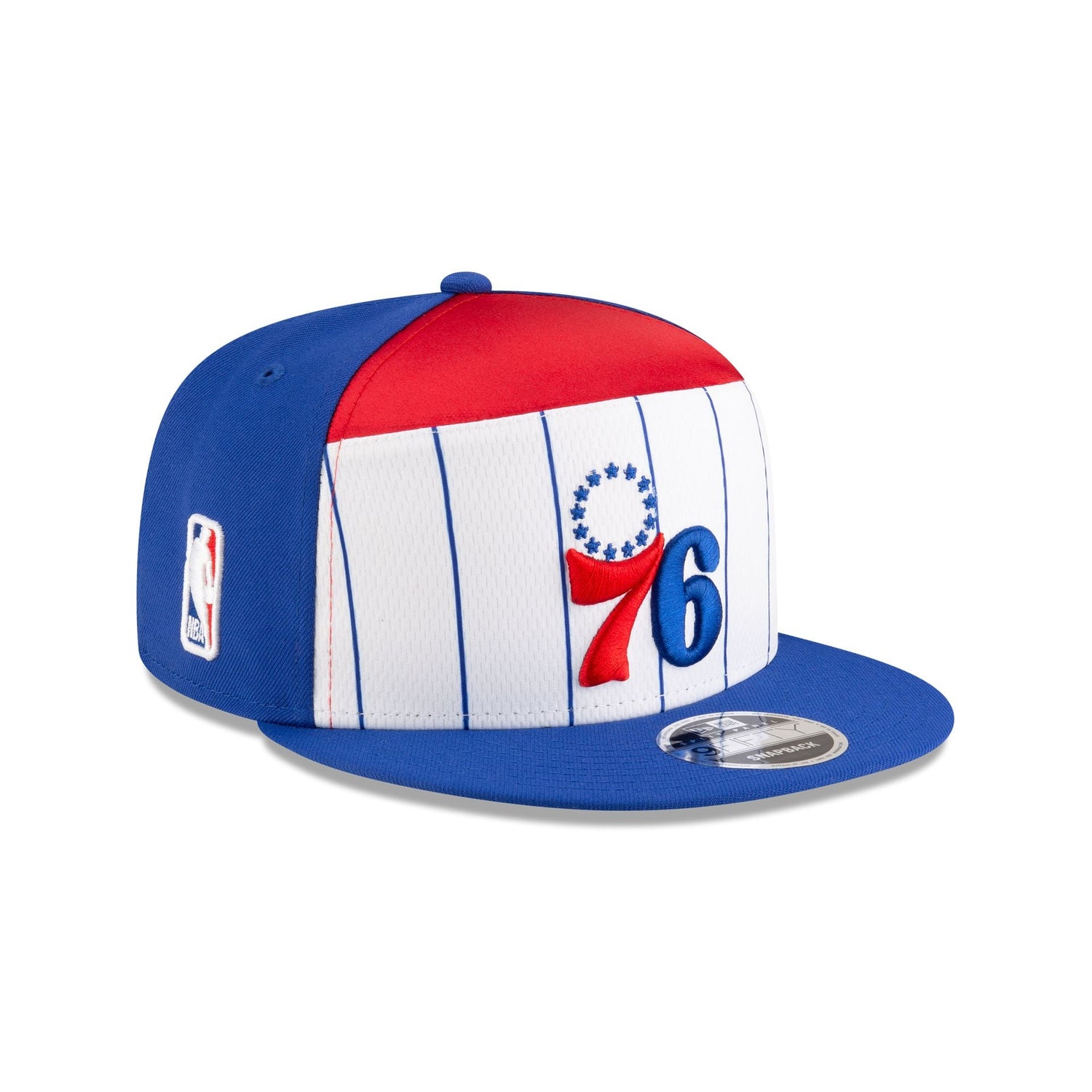 Philadelphia 76ers 2025 Tip-Off Split Panel 9FIFTY Snapback Hat