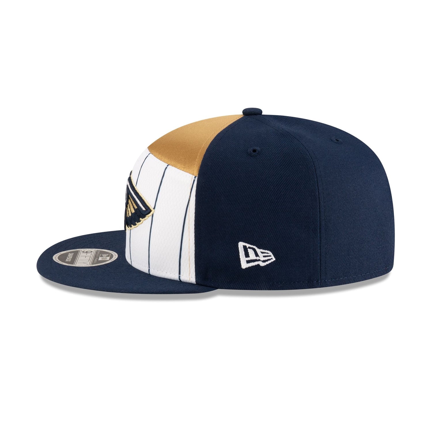 New Orleans Pelicans 2025 Tip-Off Split Panel 9FIFTY Snapback Hat
