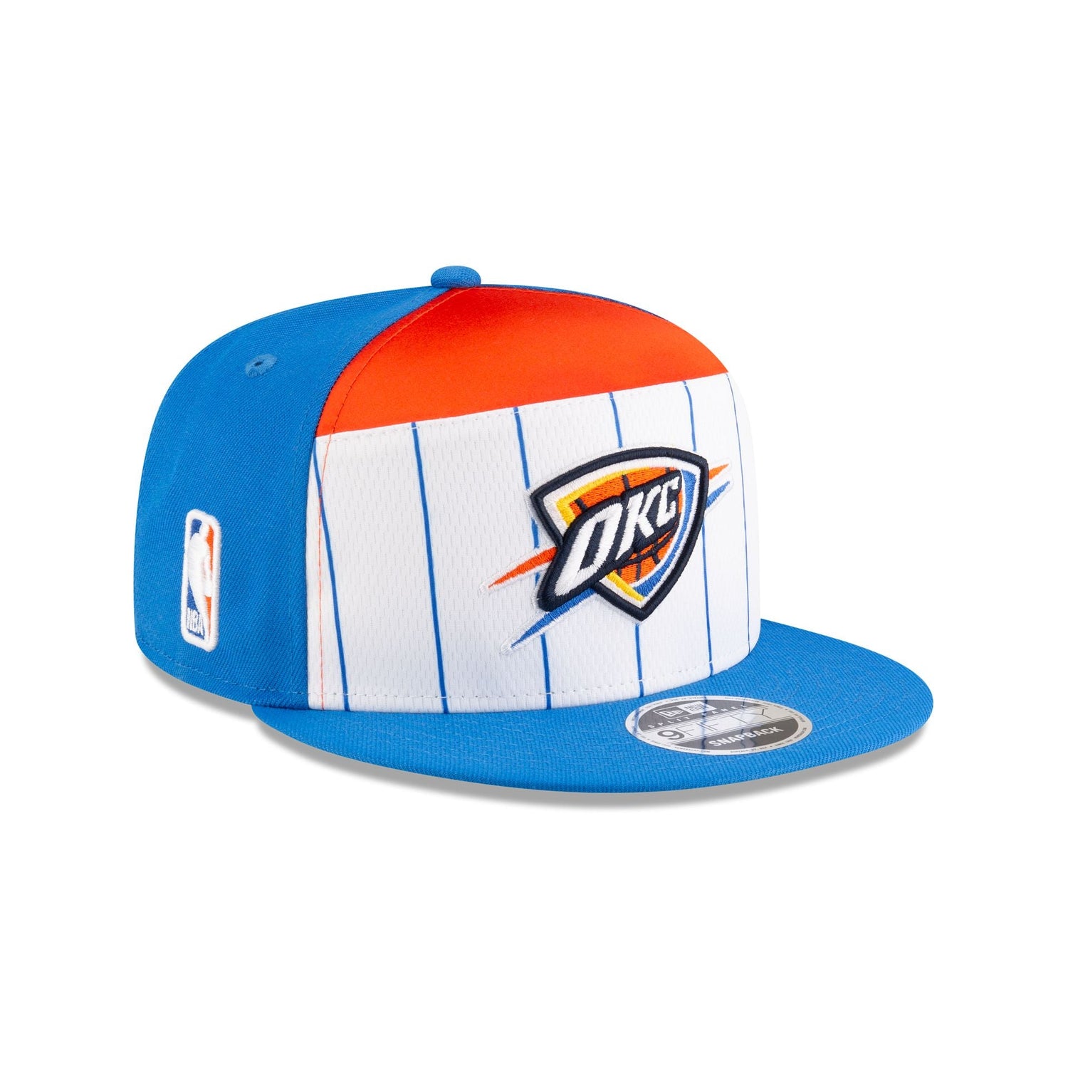 Oklahoma City Thunder 2025 Tip-Off Split Panel 9FIFTY Snapback Hat