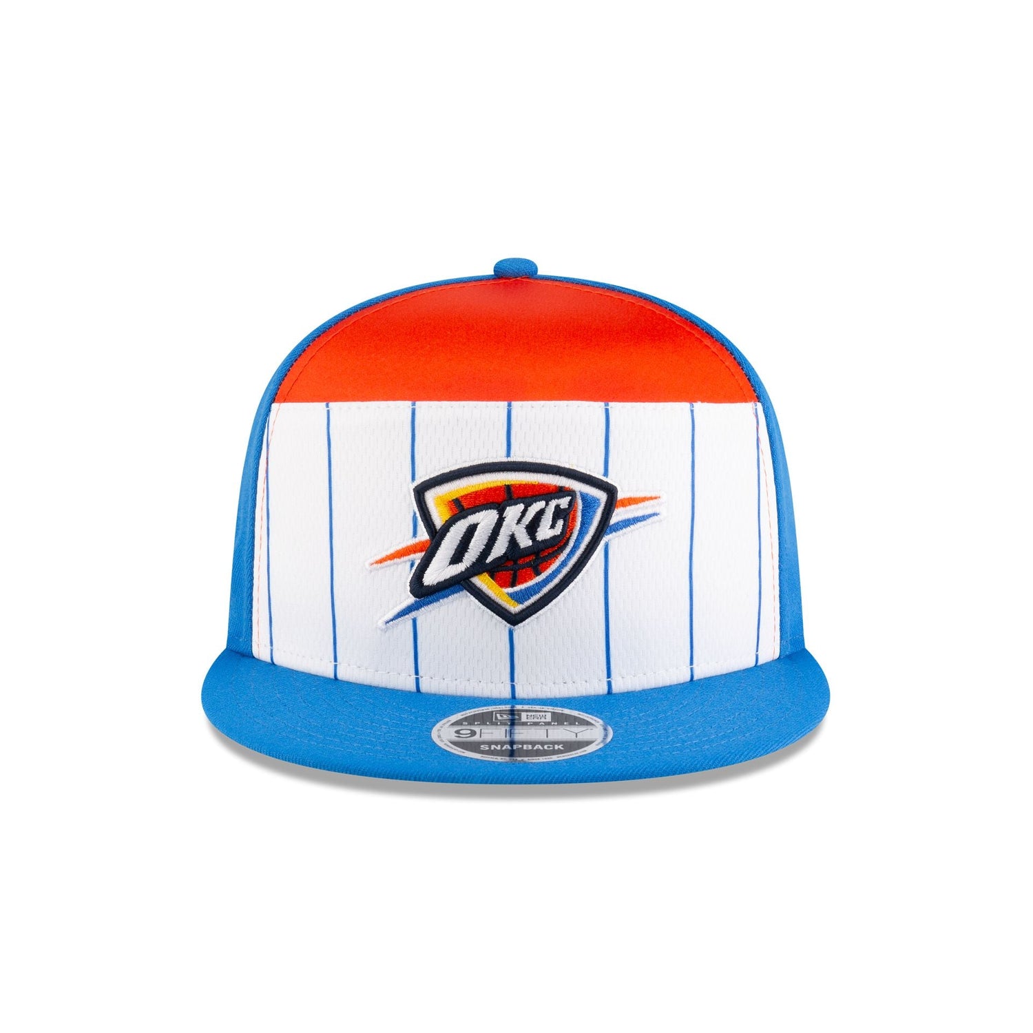 Oklahoma City Thunder 2025 Tip-Off Split Panel 9FIFTY Snapback Hat