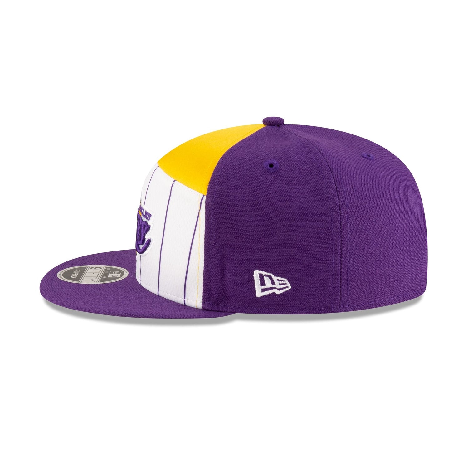 Los Angeles Lakers 2025 Tip-Off Split Panel 9FIFTY Snapback Hat