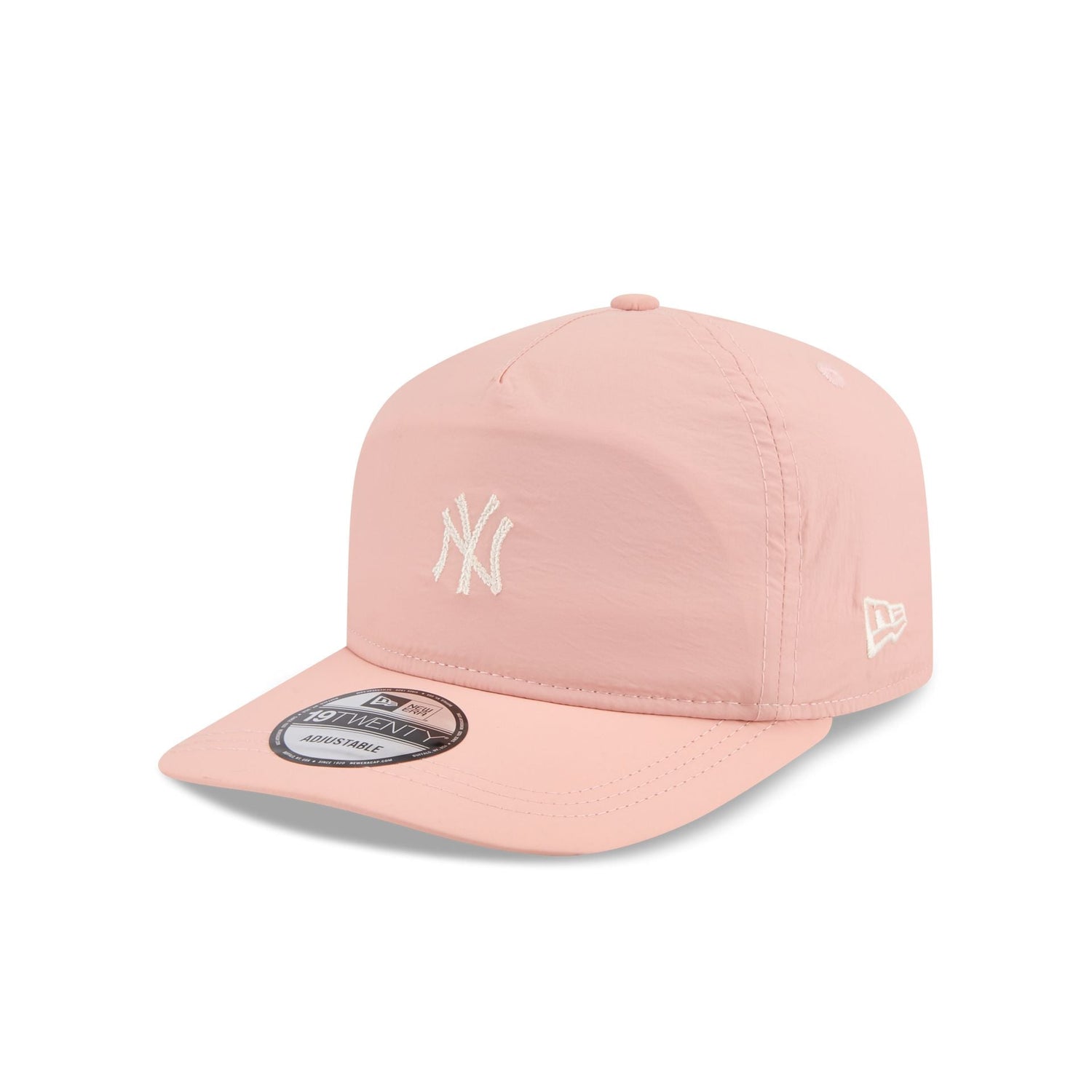New York Yankees Blush Crinkle 19TWENTY Adjustable Hat