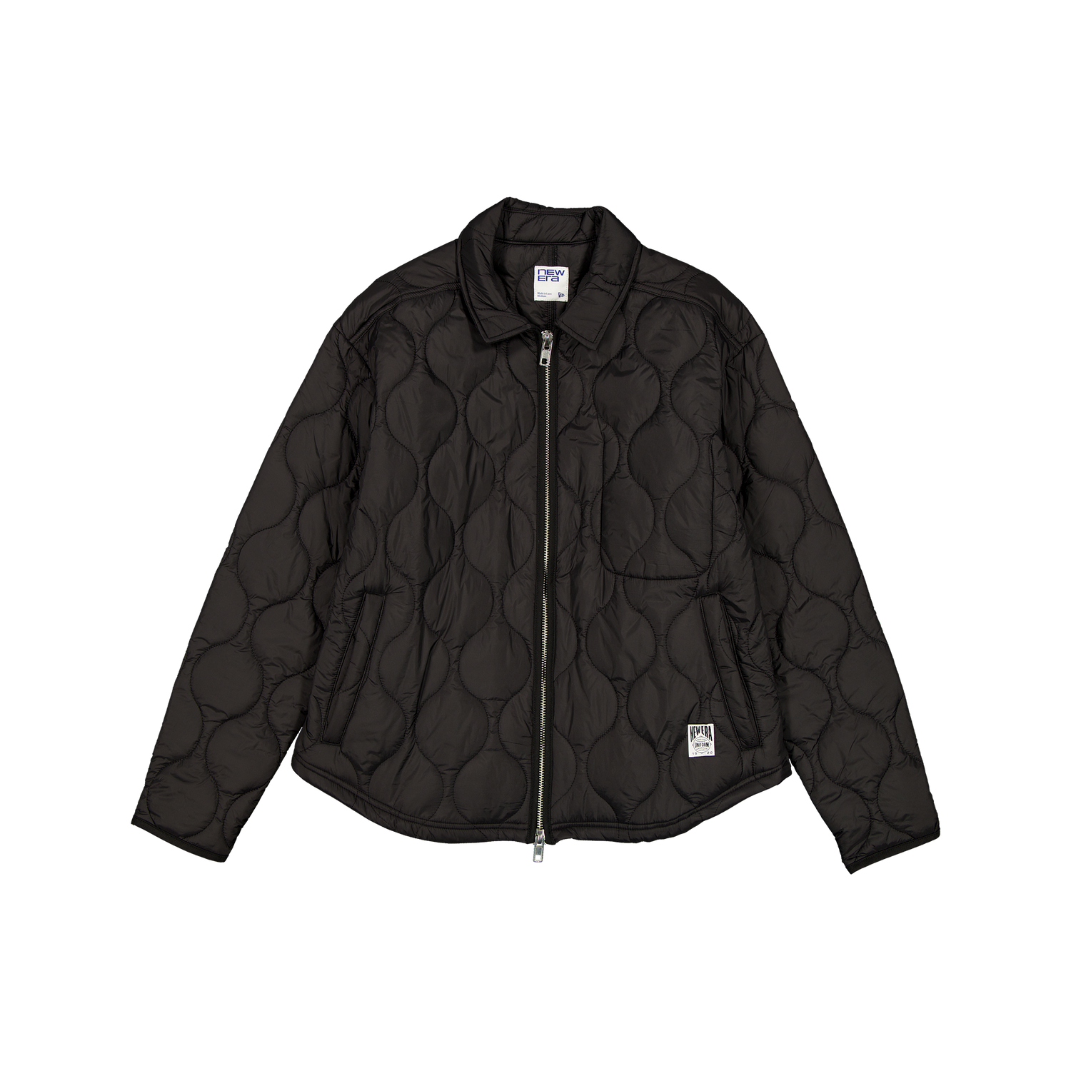 New Era Branded Quilted Captain Black Shacket