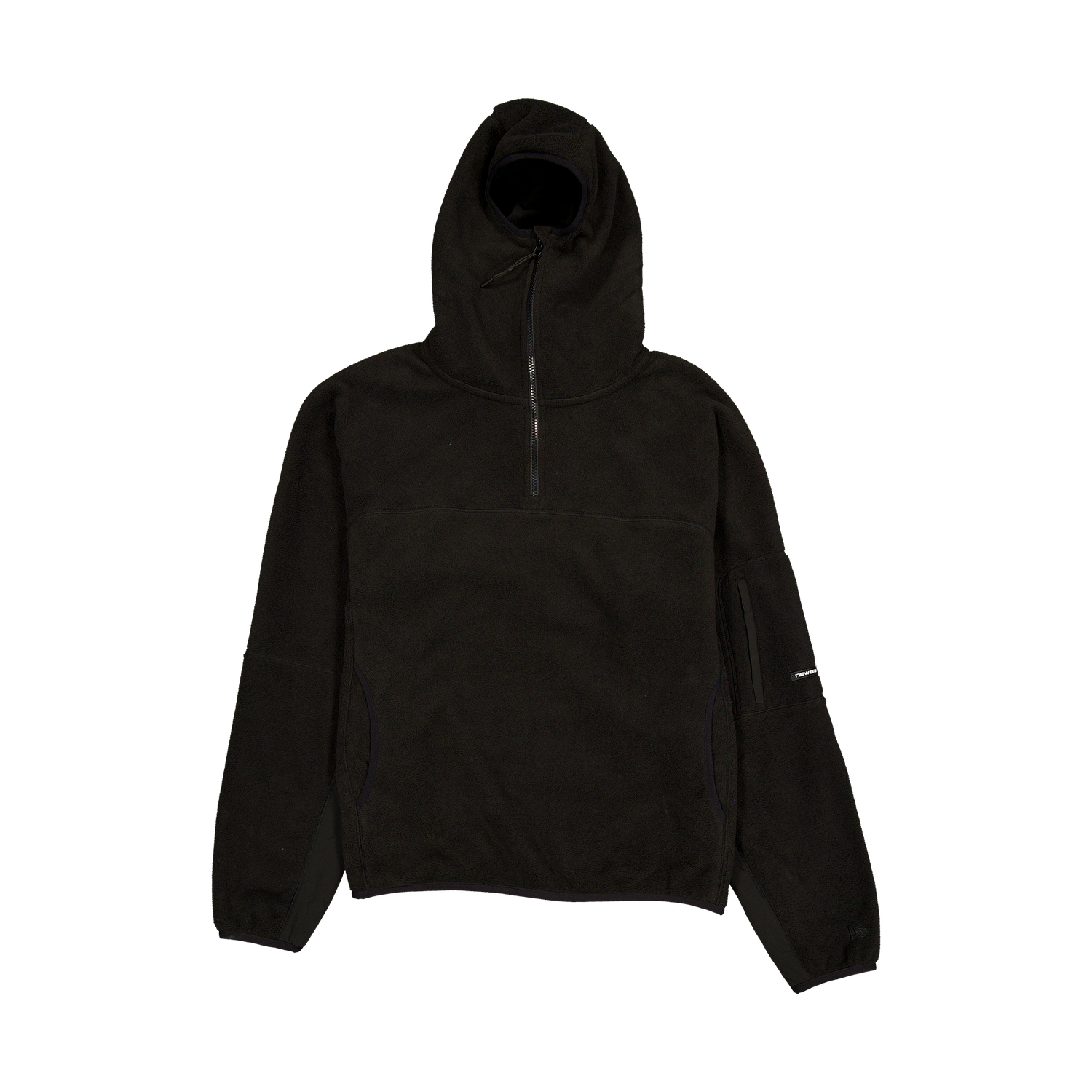 New Era Branded Polar Black Fleece Jacket