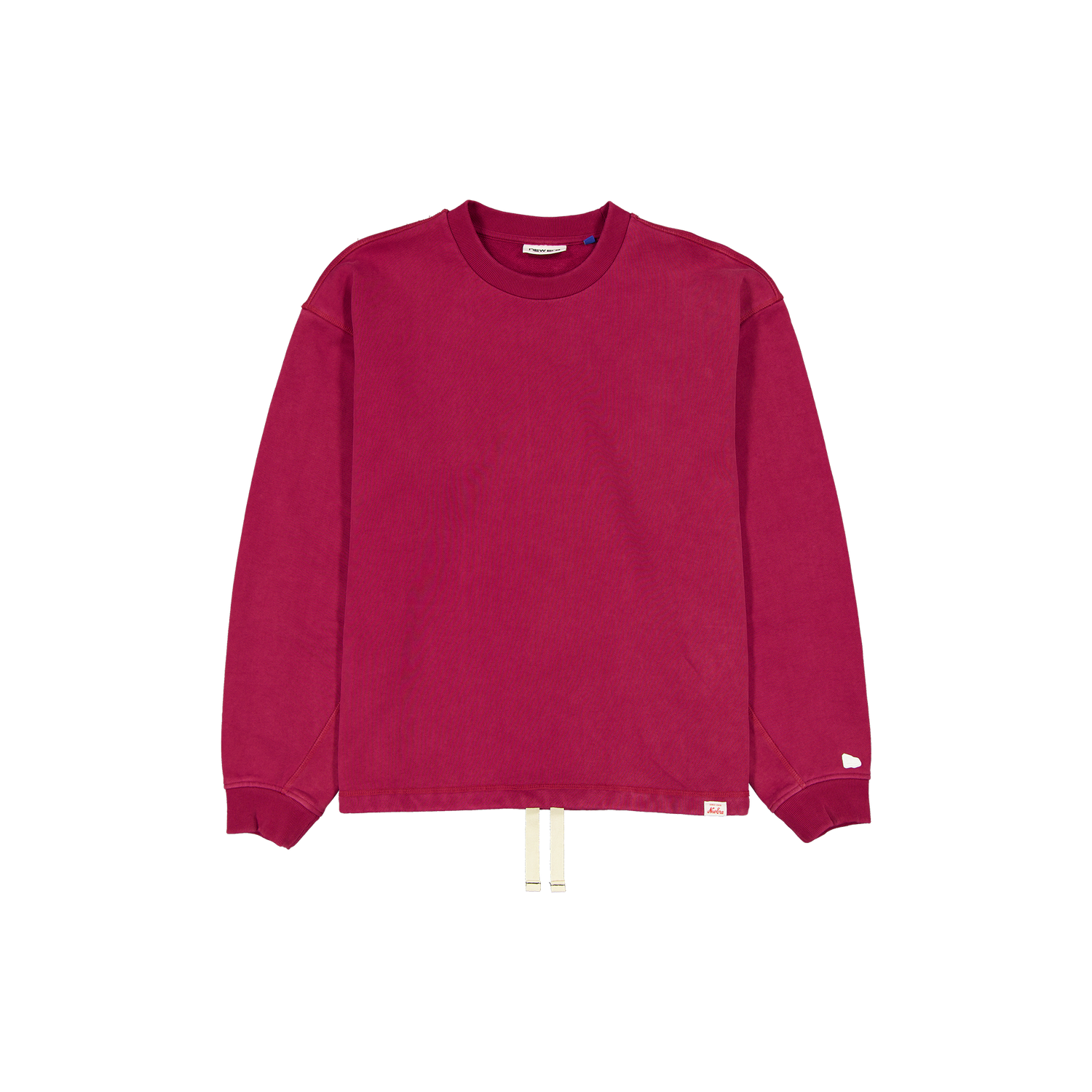 New Era Branded Cardinal Crewneck