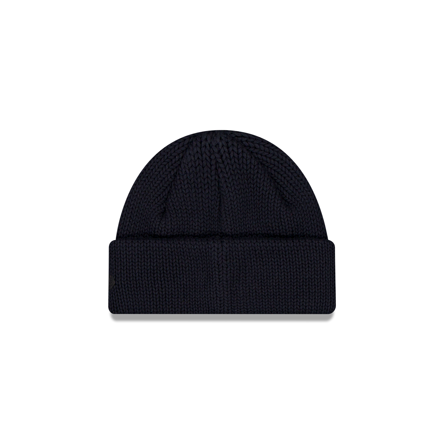 New Era Branded Navy Short Knit Beanie Hat