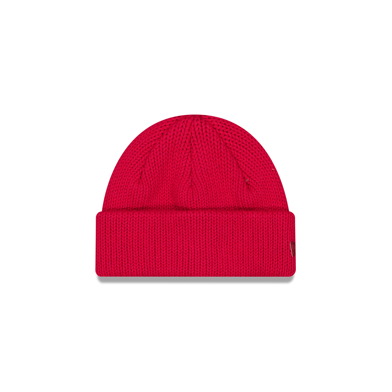 New Era Branded Cardinal Short Knit Beanie Hat
