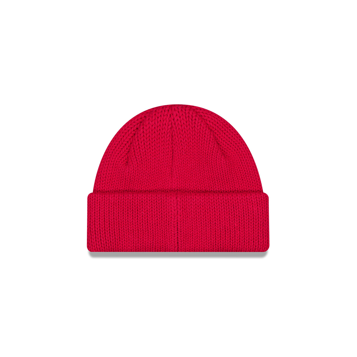 New Era Branded Cardinal Short Knit Beanie Hat