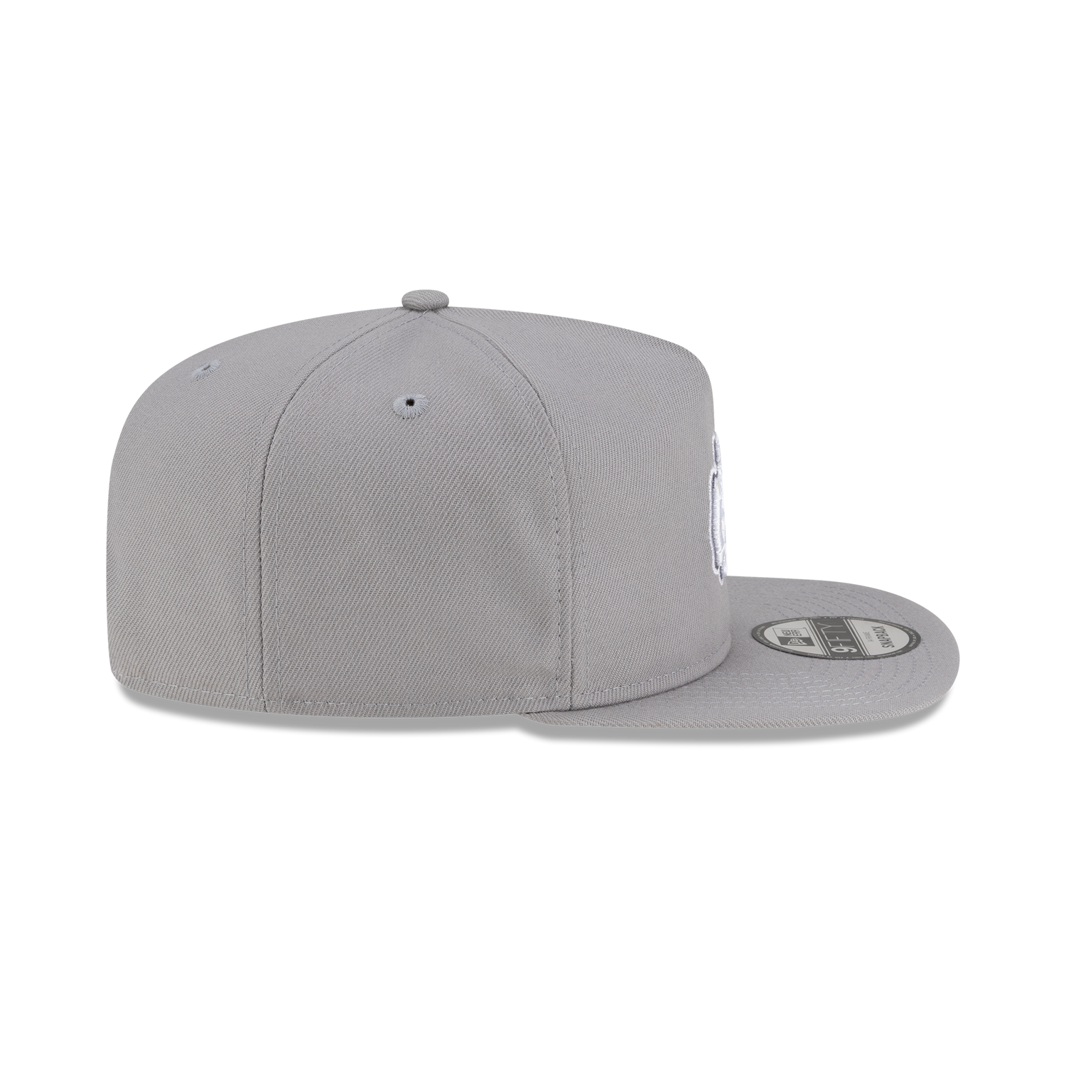 New Era Branded Gray Skeletal 9FIFTY A-Frame Snapback Hat