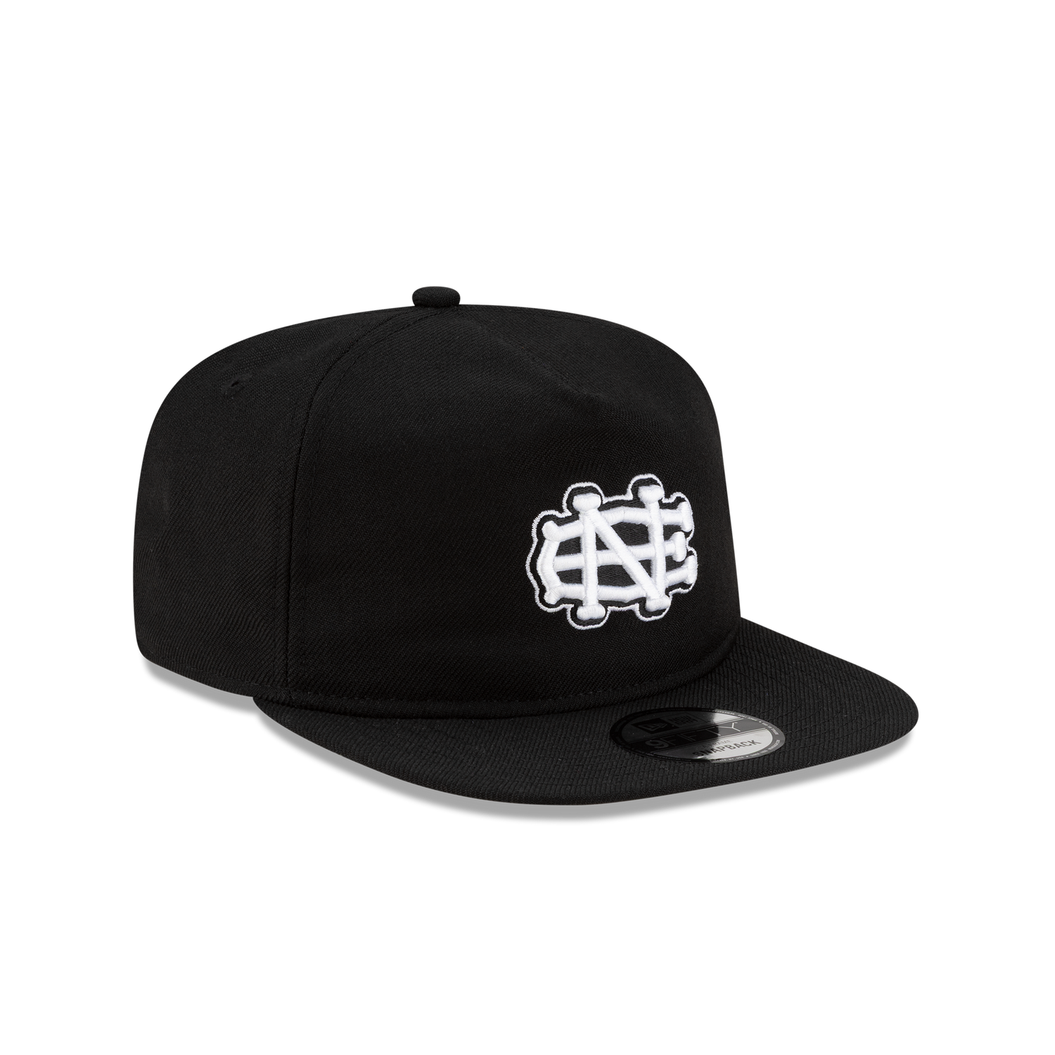 New Era Branded Black Skeletal 9FIFTY A-Frame Snapback Hat