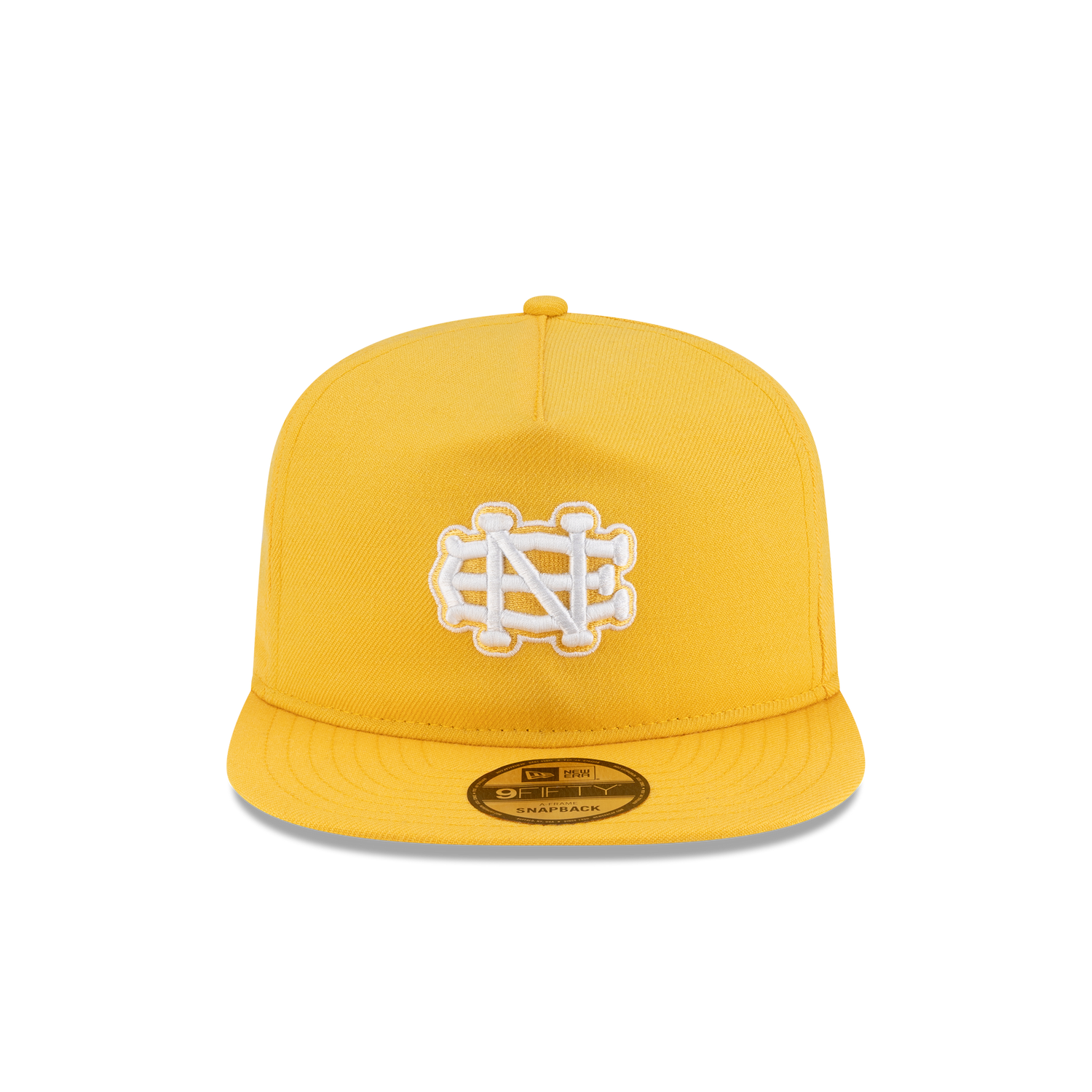 New Era Branded A Gold Skeletal 9FIFTY A-Frame Snapback Hat