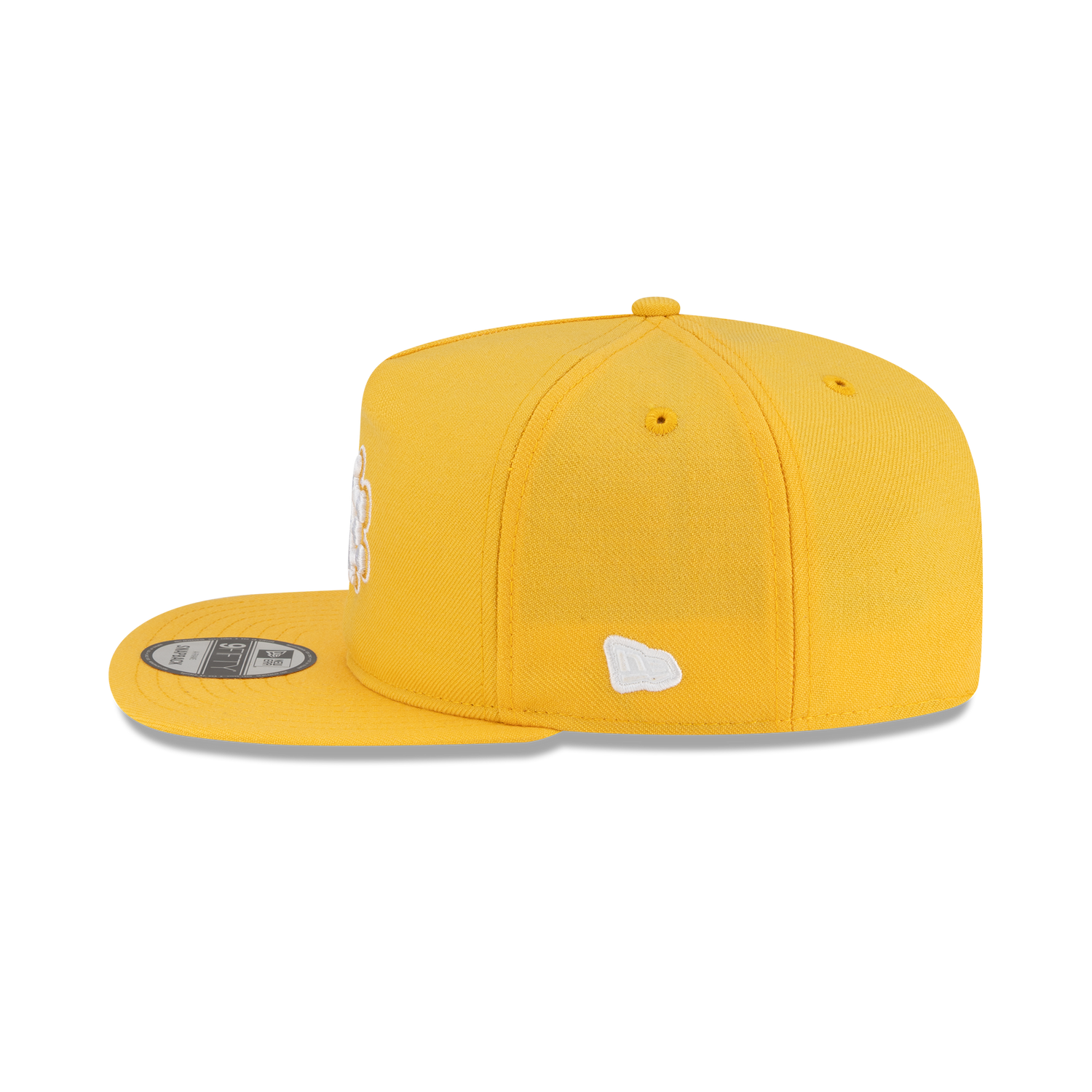 New Era Branded A Gold Skeletal 9FIFTY A-Frame Snapback Hat