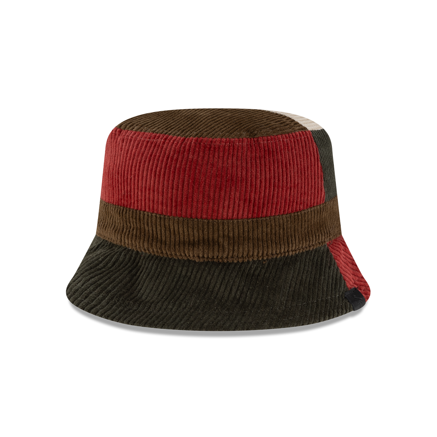 New Era Branded Corduroy Pieced Bucket Hat