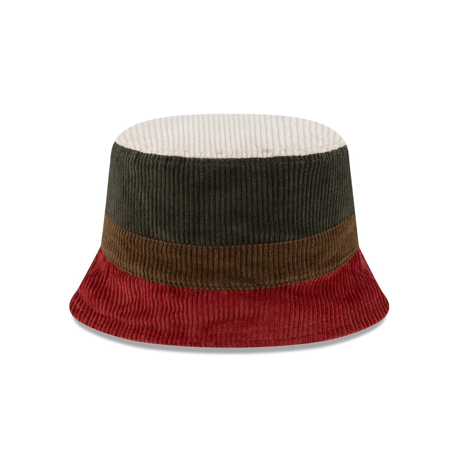 New Era Branded Corduroy Pieced Bucket Hat