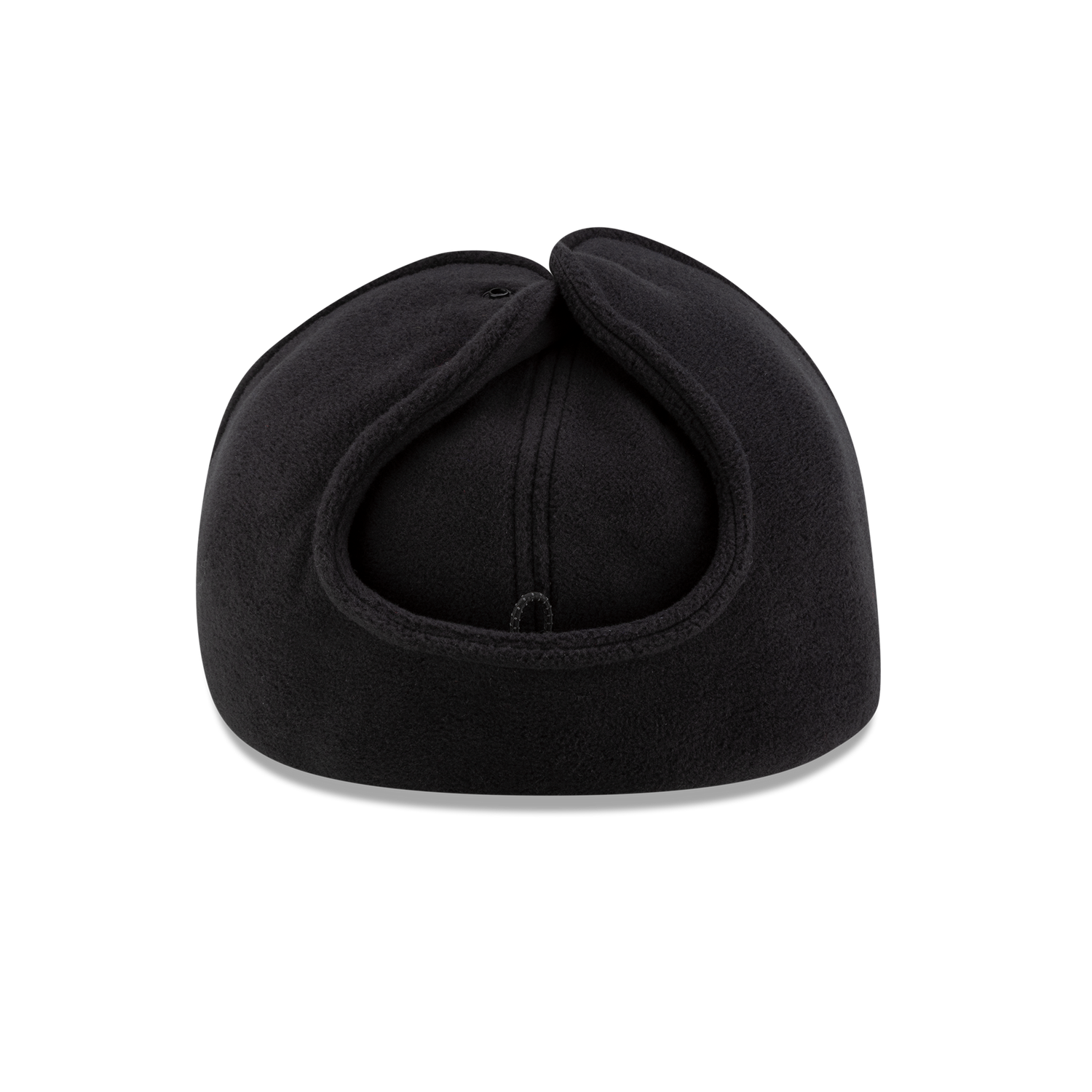 New Era Branded Black Polartec Dog Ear Retro Crown 59FIFTY Fitted Hat