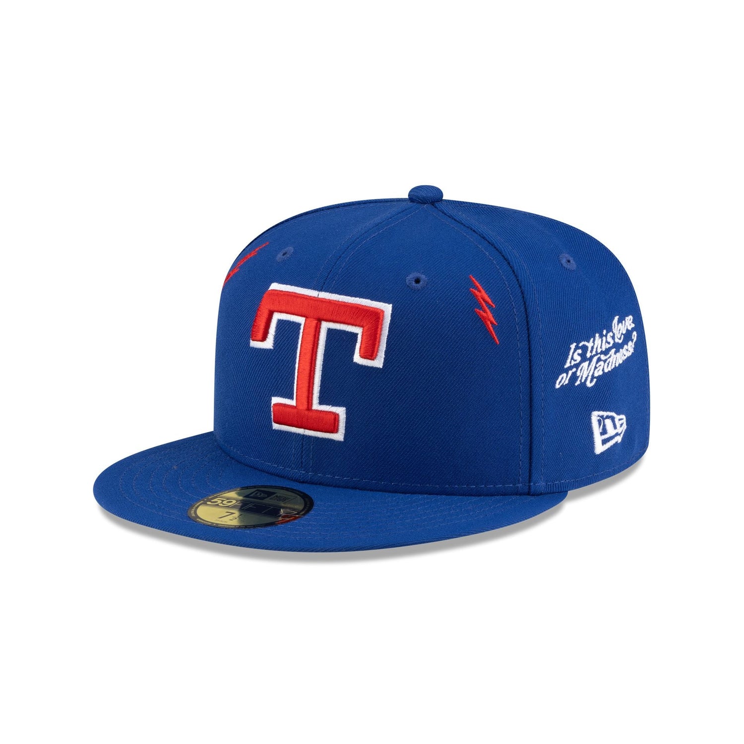 Diet Starts Monday x Texas Rangers Lightening Bolts 59FIFTY Fitted Hat